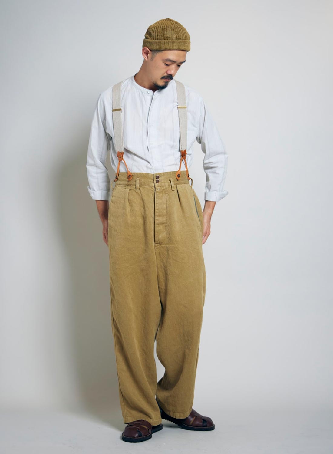 Work Pant Repair Finish in Khaki - 3