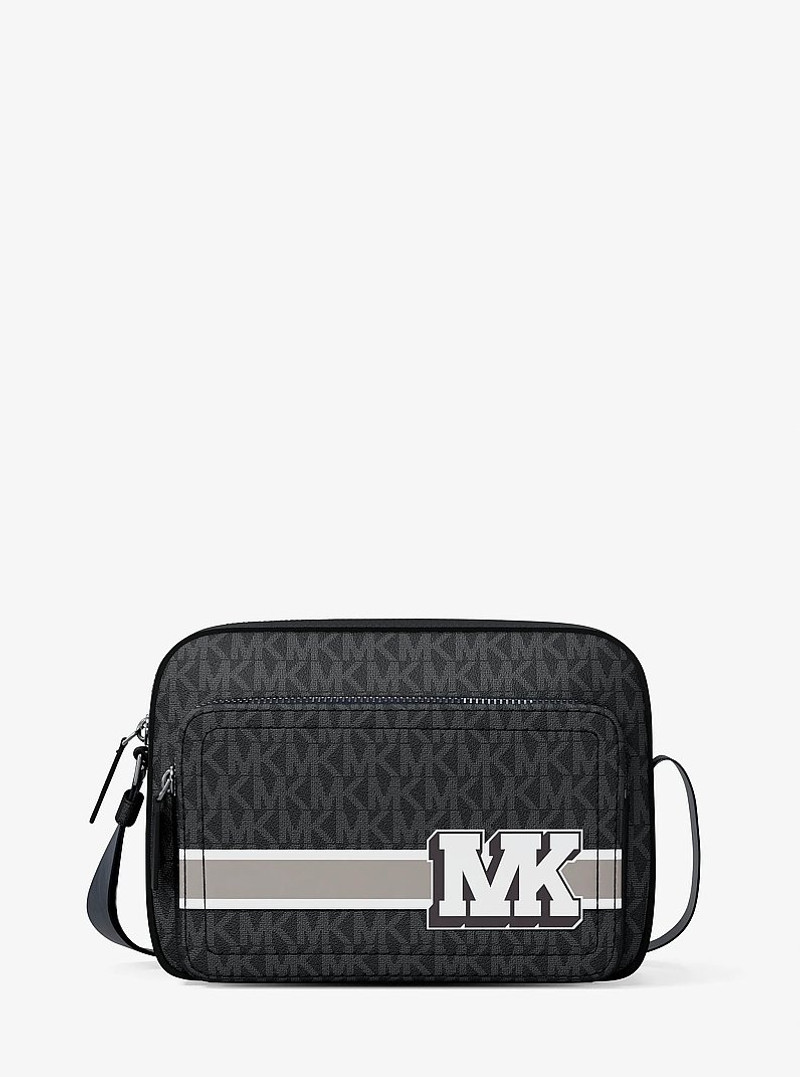 Cooper Embellished Signature Logo Flight Bag 1