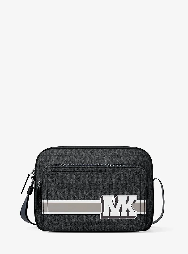 Cooper Embellished Signature Logo Flight Bag - 1