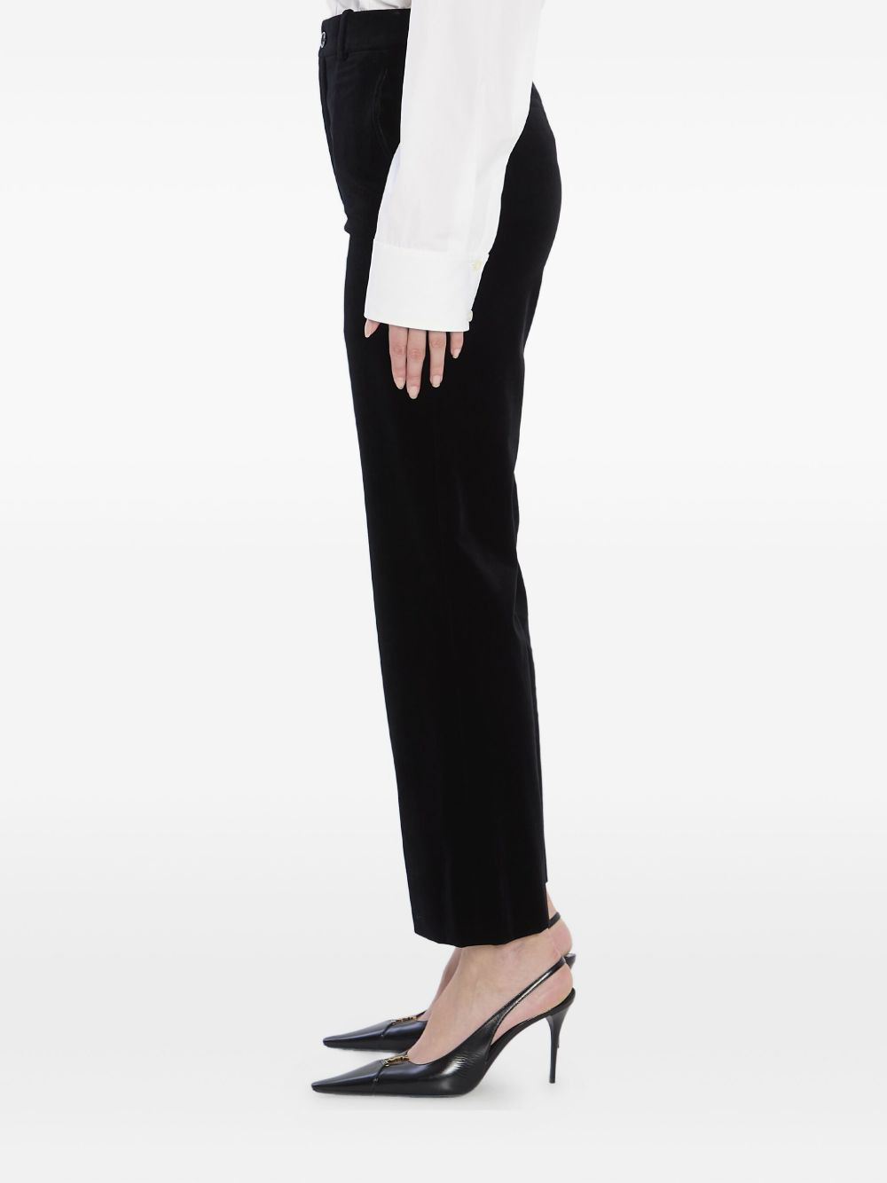 velvet trousers - 4