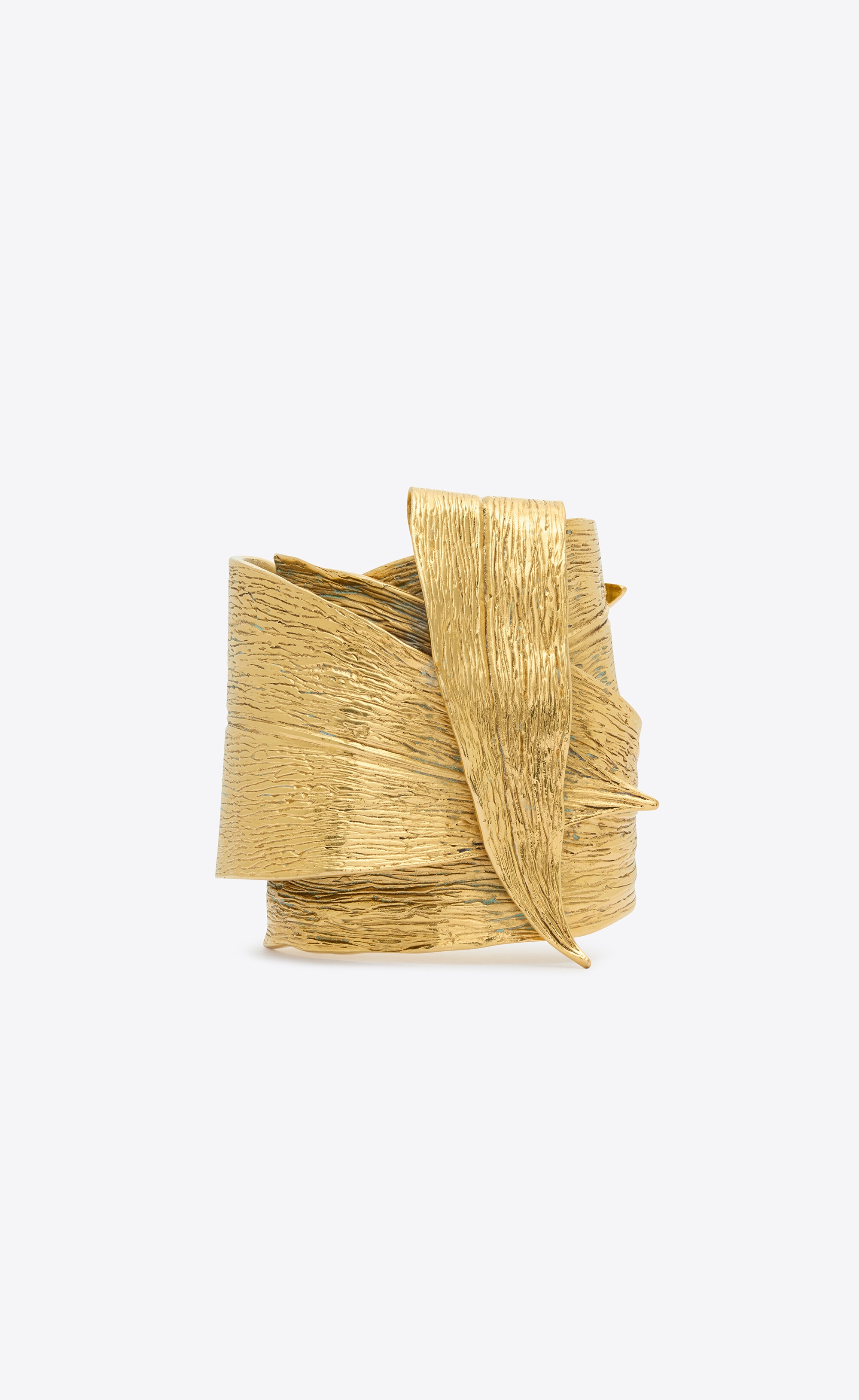 leaf cuff in metal - 4