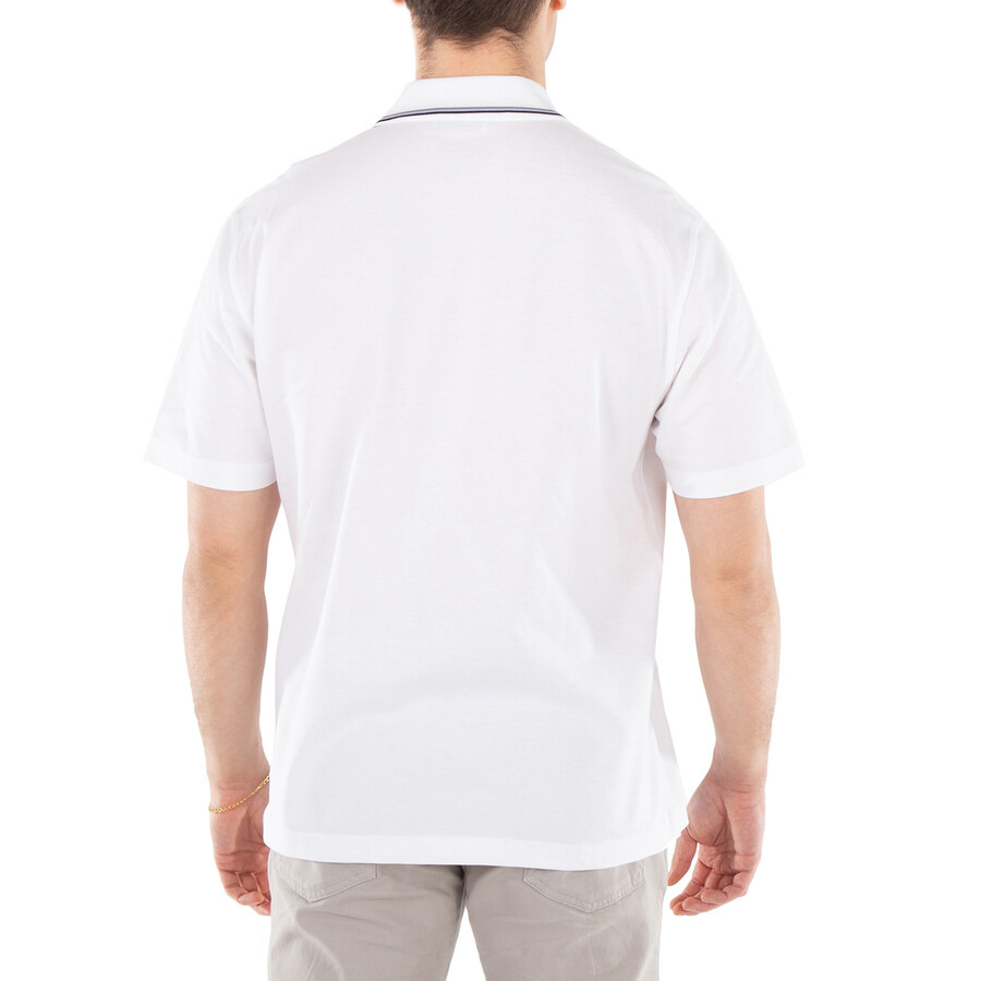 Ferragamo Organic Cotton Short-Sleeved Polo Shirt - 3