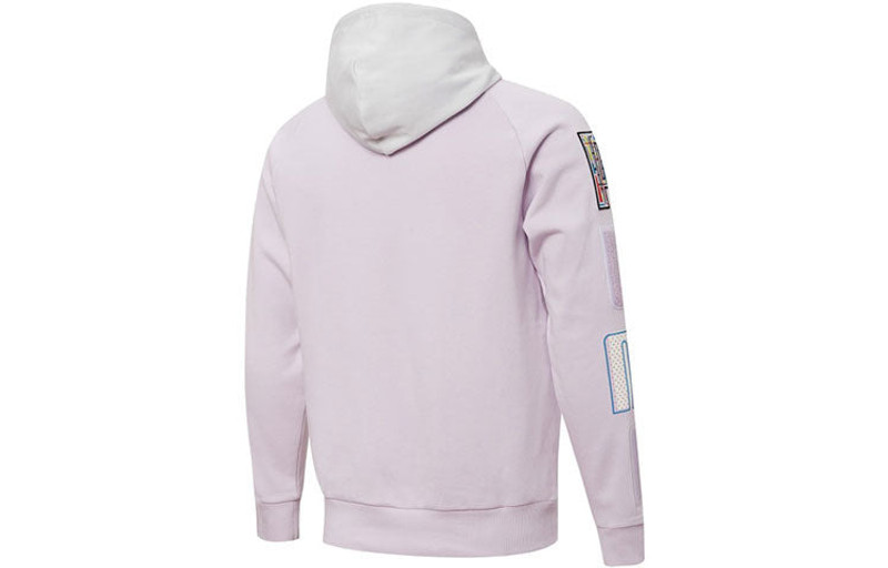 PUMA PUMA Mix Badge Splicing Sports Knit Purple 537005-17 outlook