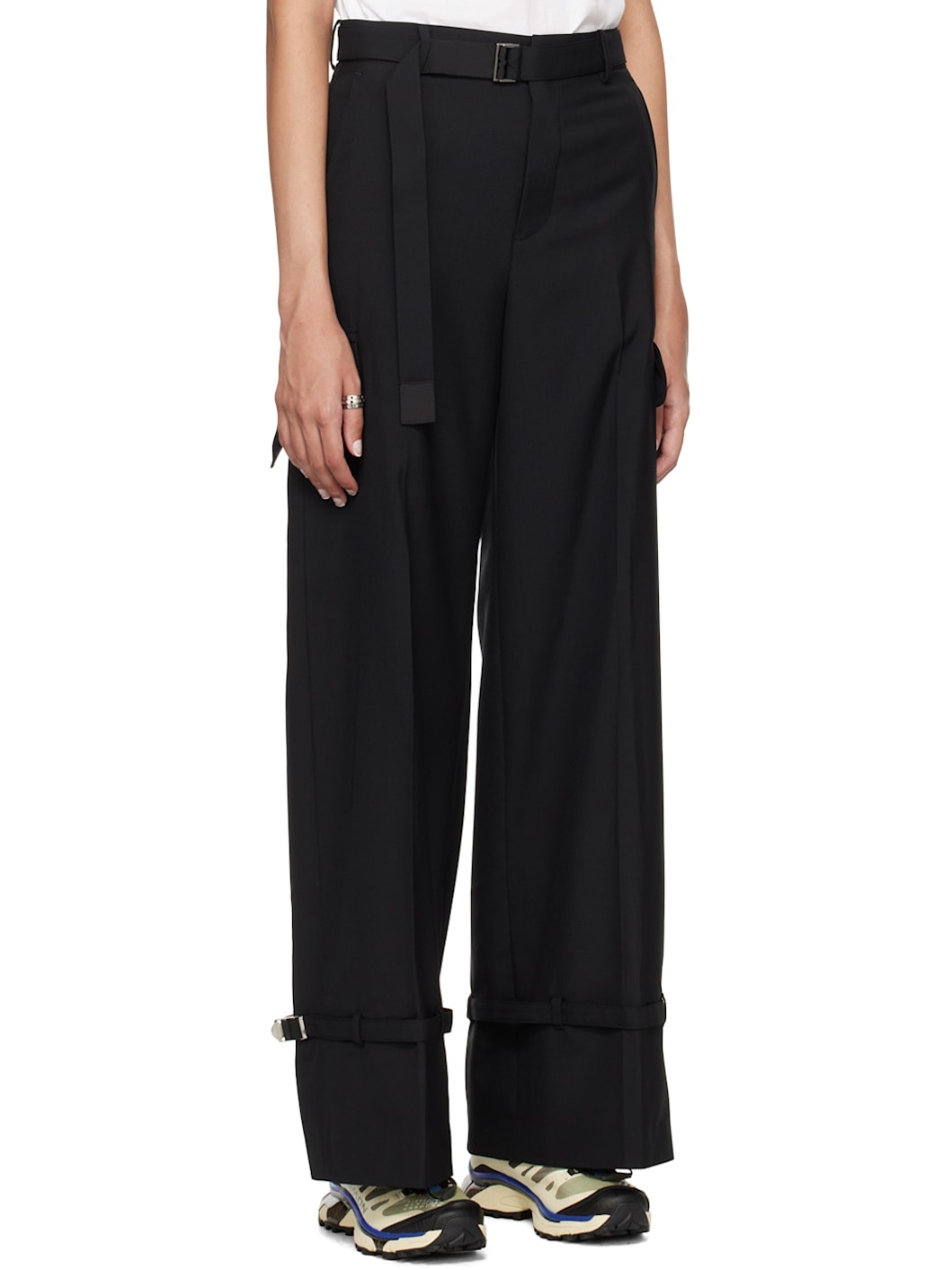 Black Suiting Trousers - 2