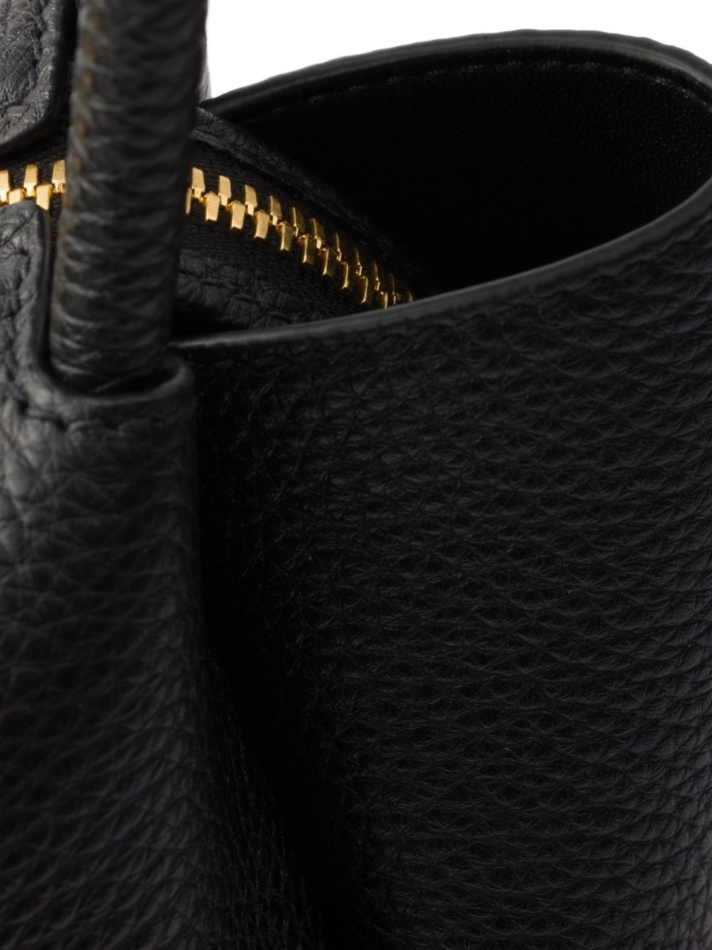 small leather tote bag - 4