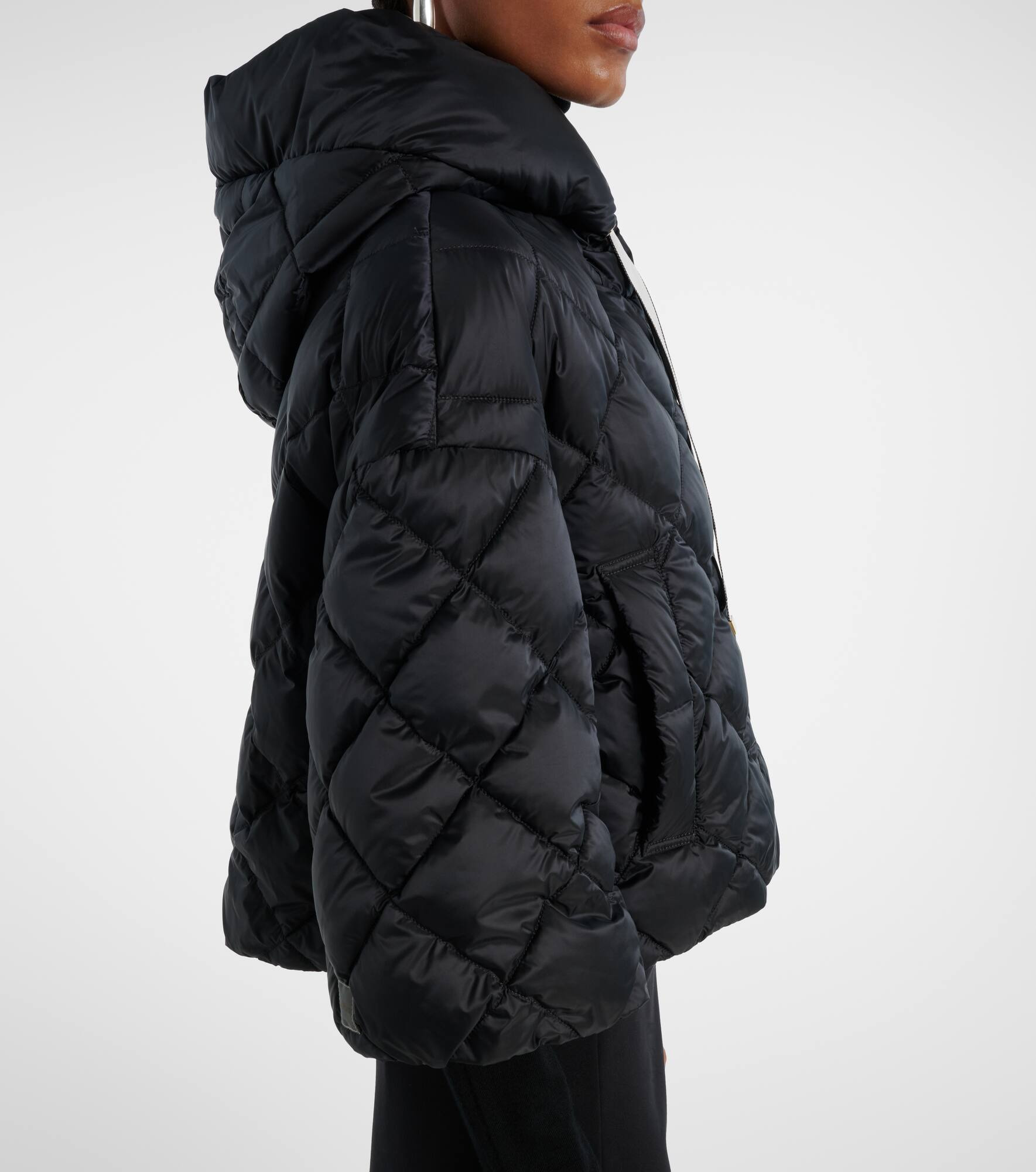 Sisoft quilted cropped down jacket - 5