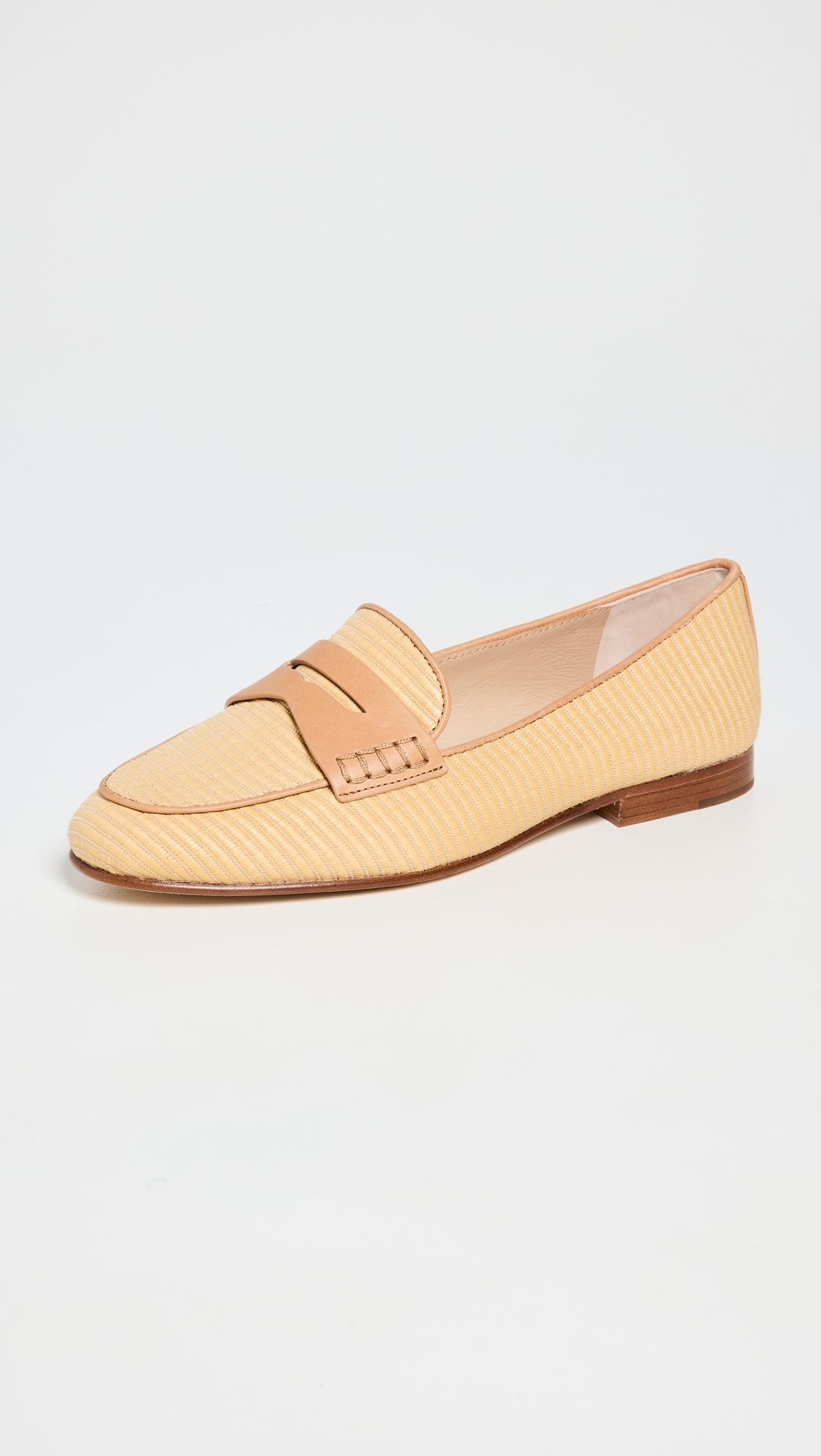 Penny Raffia Loafers - 4