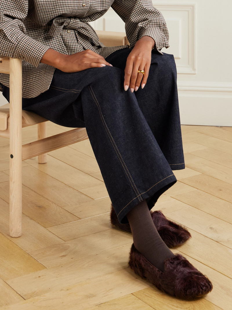 Brunello Cucinelli Shearling Loafers outlook