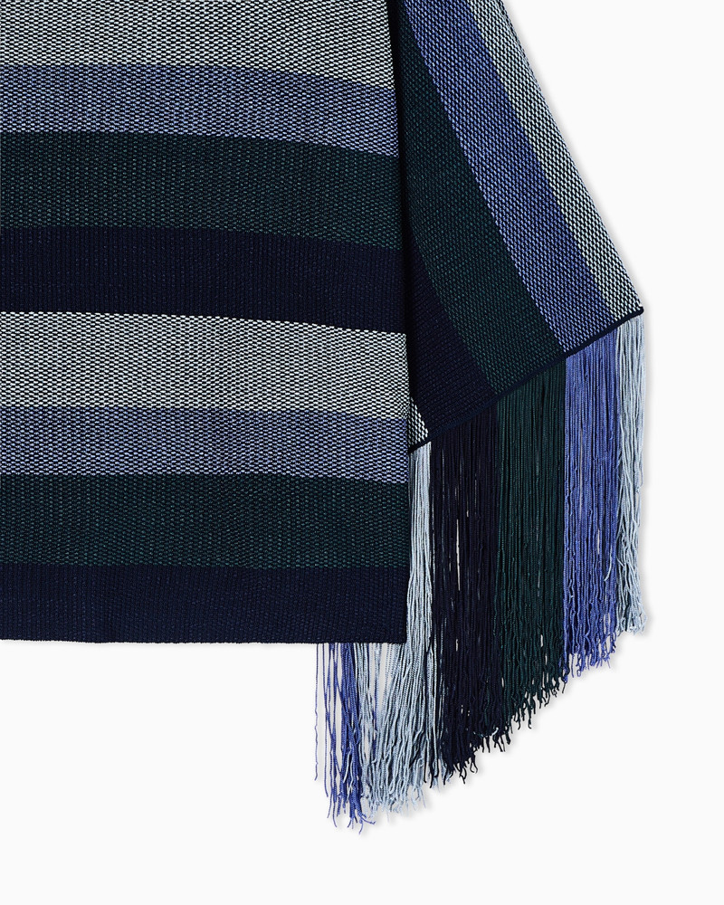 GIORGIO ARMANI ASV VISCOSE JUMPER WITH FRINGES outlook