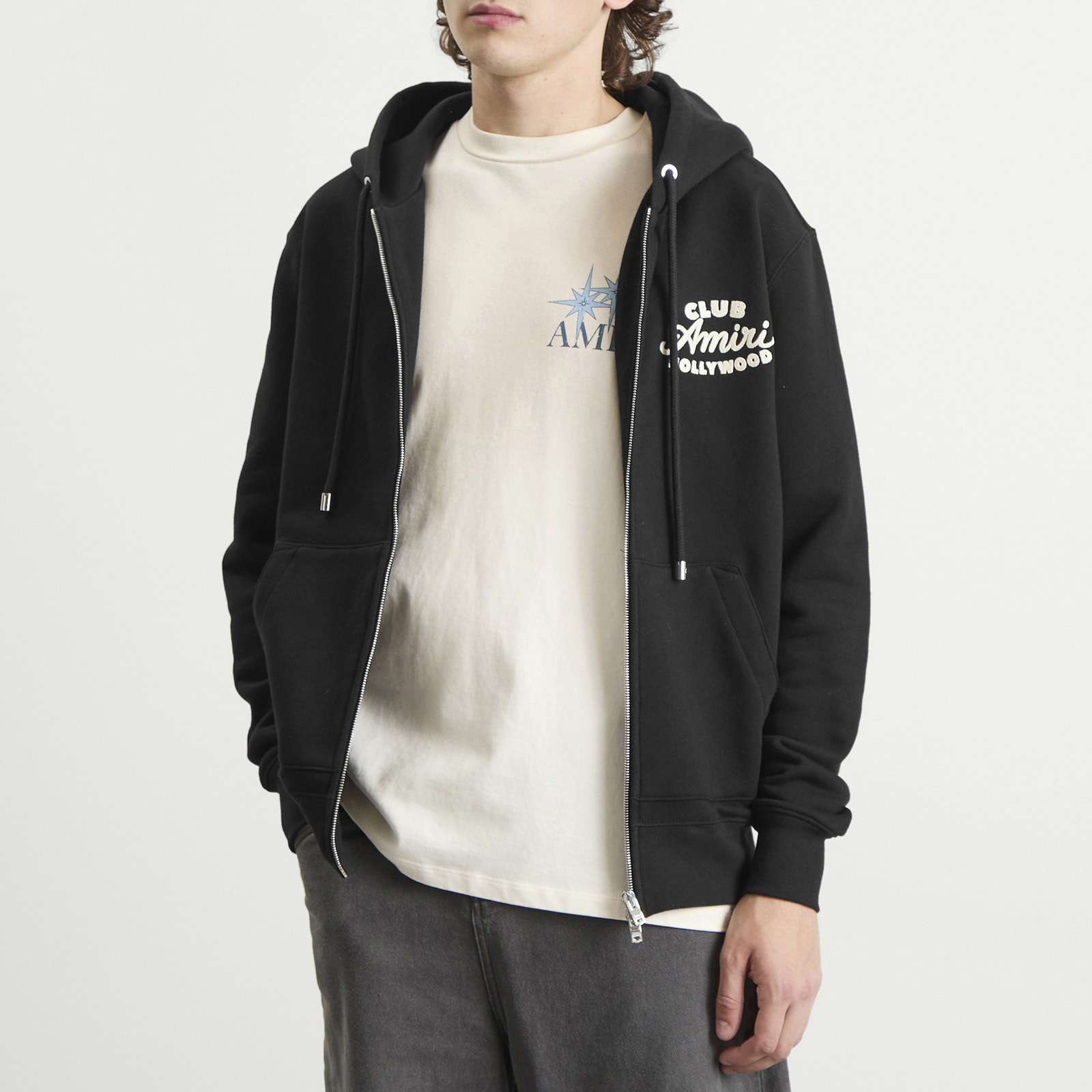AMIRI Club Amiri Zip Hoodie - 2