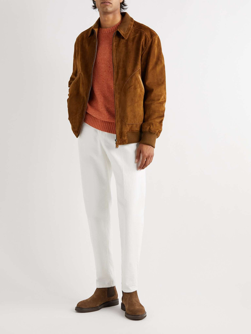 Brunello Cucinelli Suede Chelsea Boots outlook