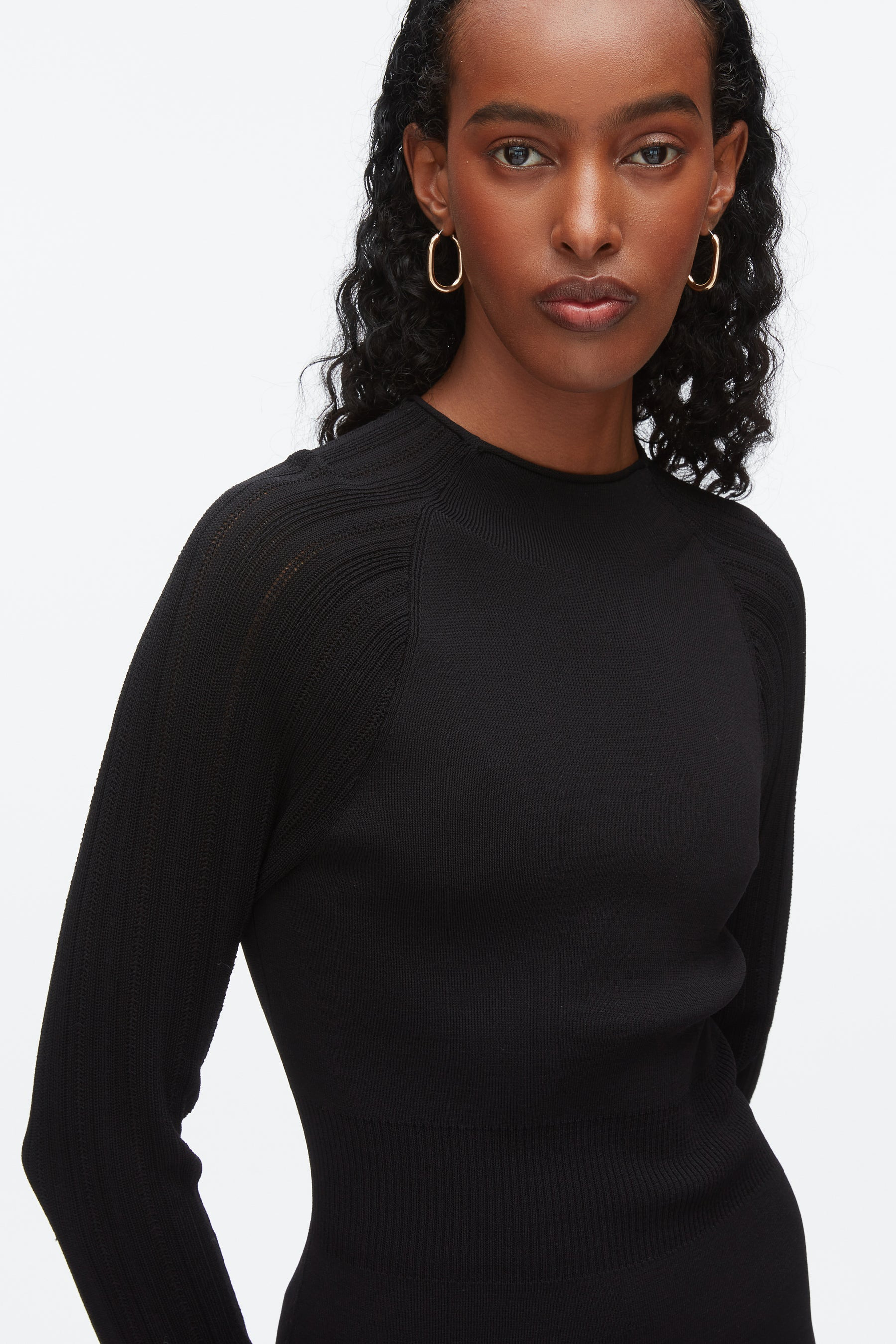 Compact Rib Mockneck Top - 6