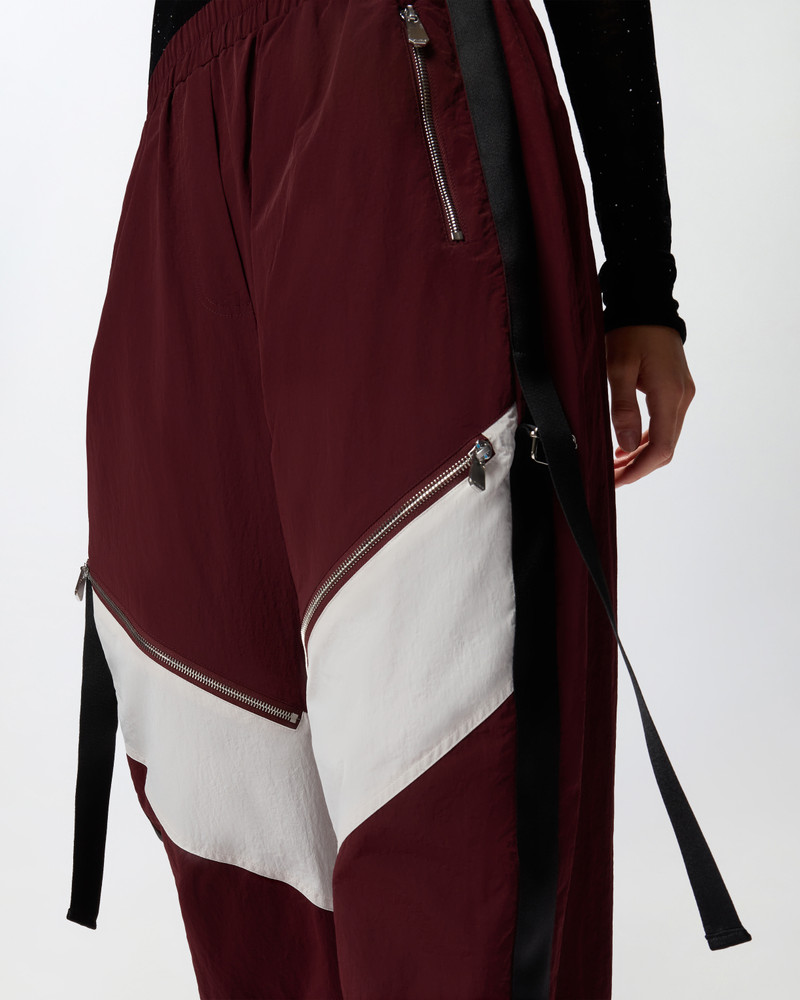 OVERSIZED SPORTY TROUSERS WITH ZIP 5