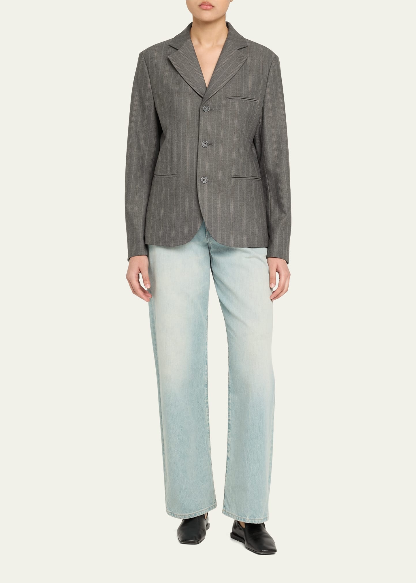 L.E.S. Stripe Blazer - 2