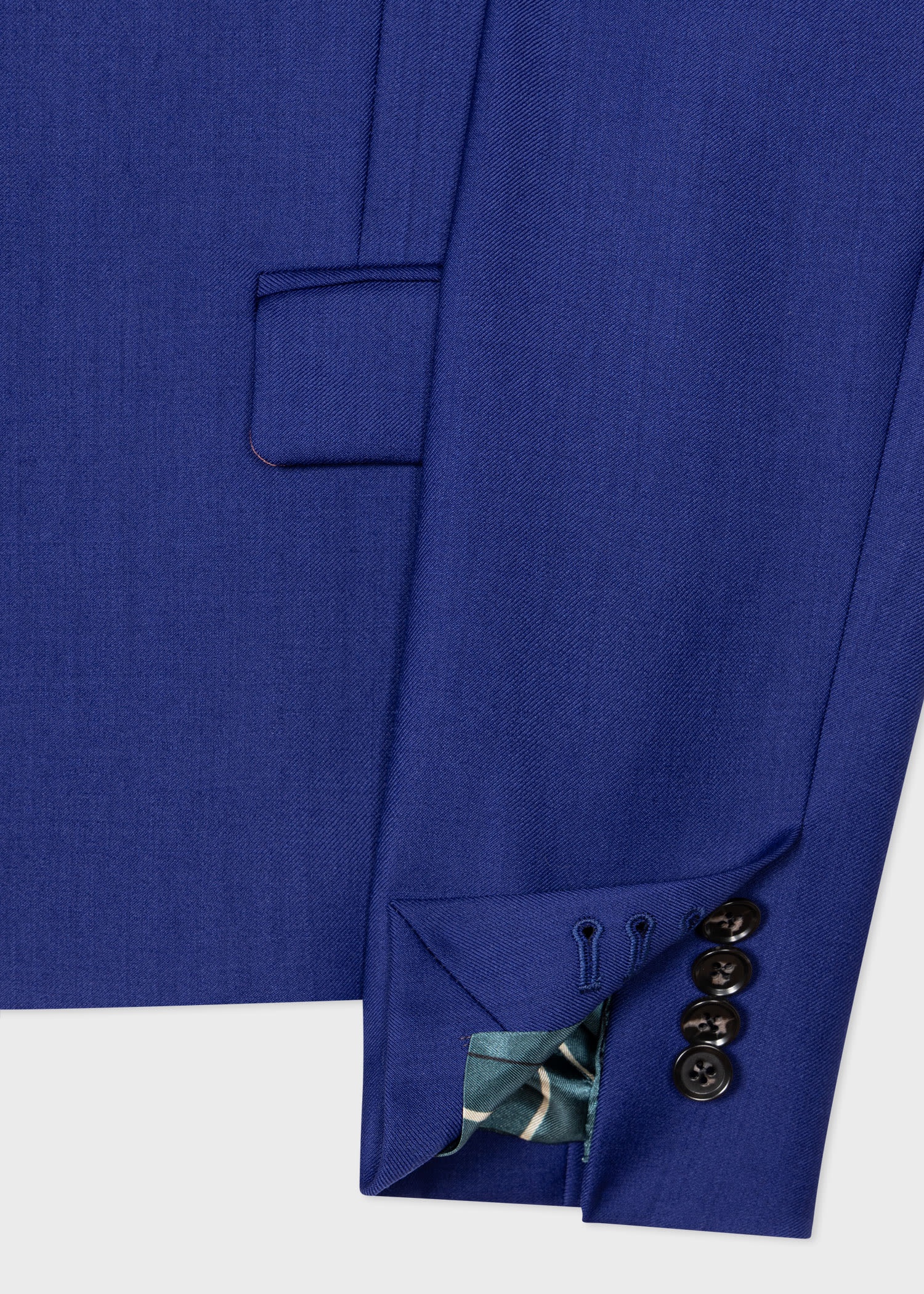 Wool Two-Button Blazer - 3