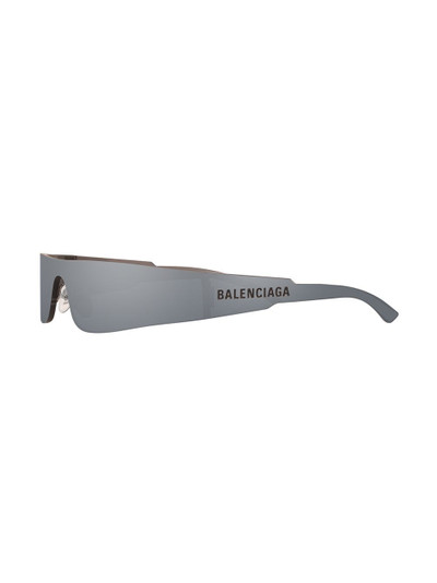 BALENCIAGA Mono rectangle-frame sunglasses outlook