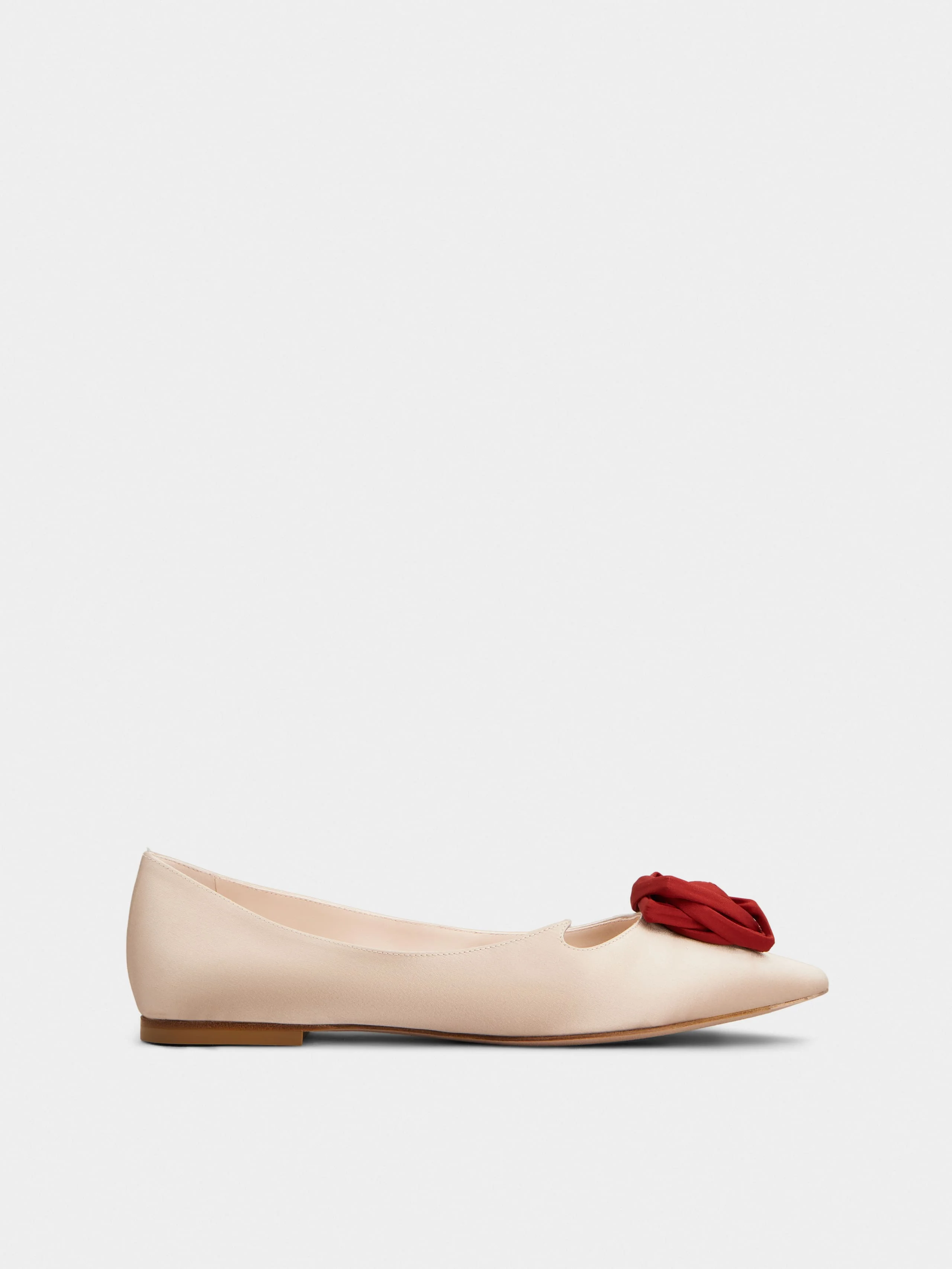 Rose Vivier Ballerinas in satin - 1