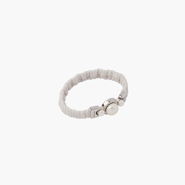 Nappa leather and metal bracelet - 6