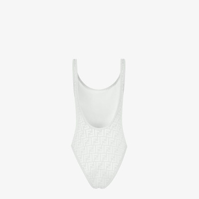 FENDI White LYCRA® swimsuit outlook