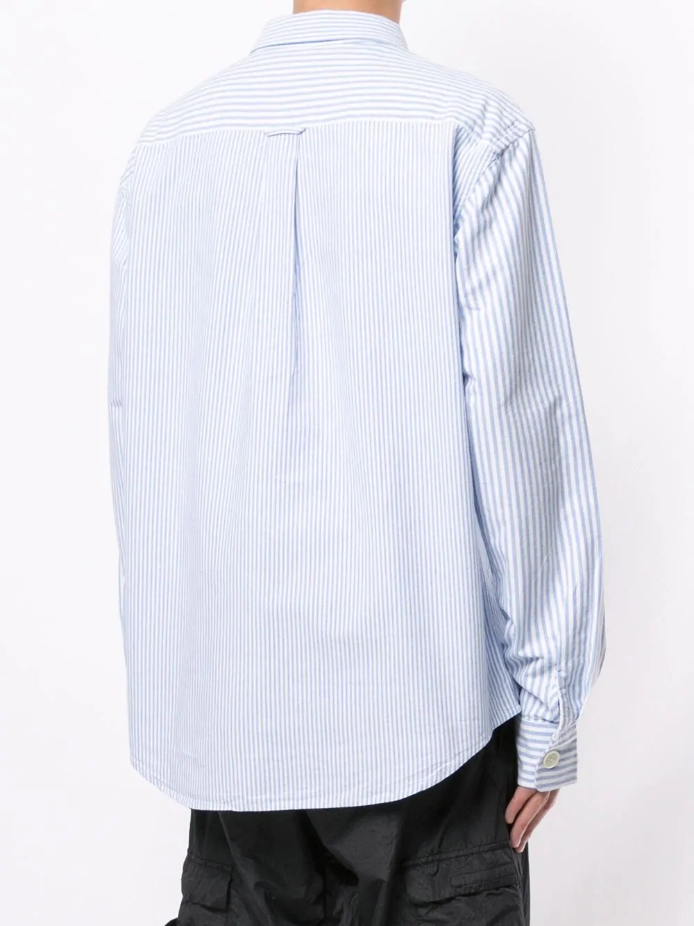 multi-stripe Oxford shirt - 4