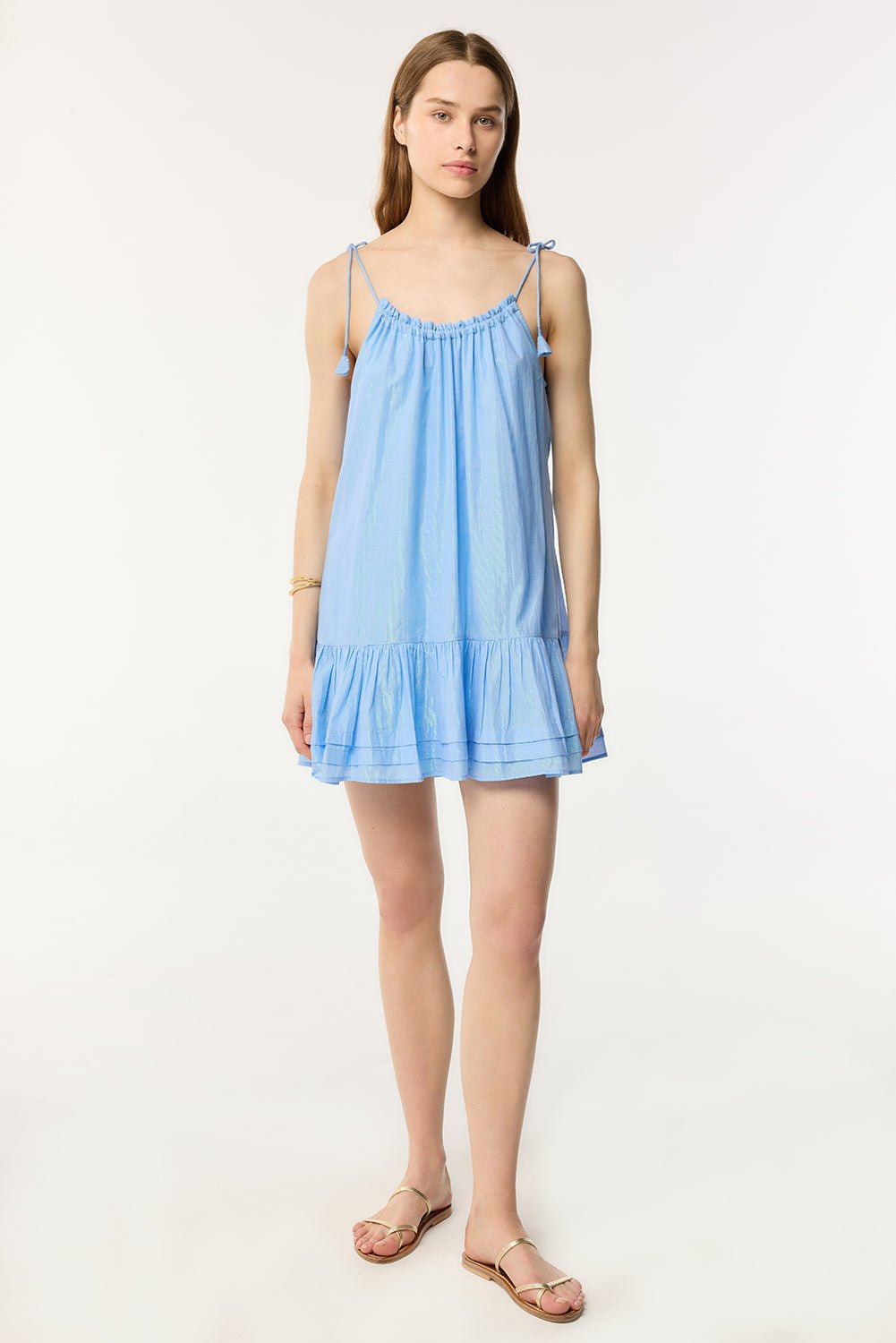 Mini Dress Billie - Light Blue - 2