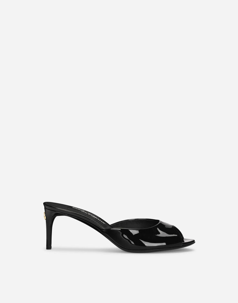 Patent leather mules - 1