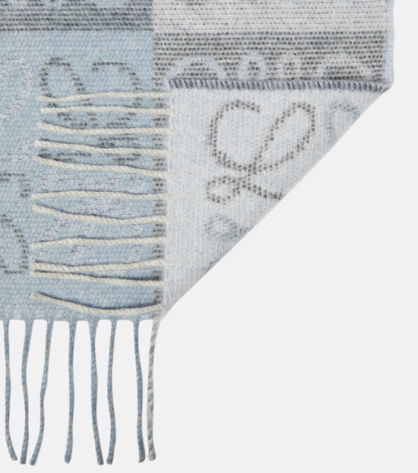 Anagram wool and cashmere scarf - 5