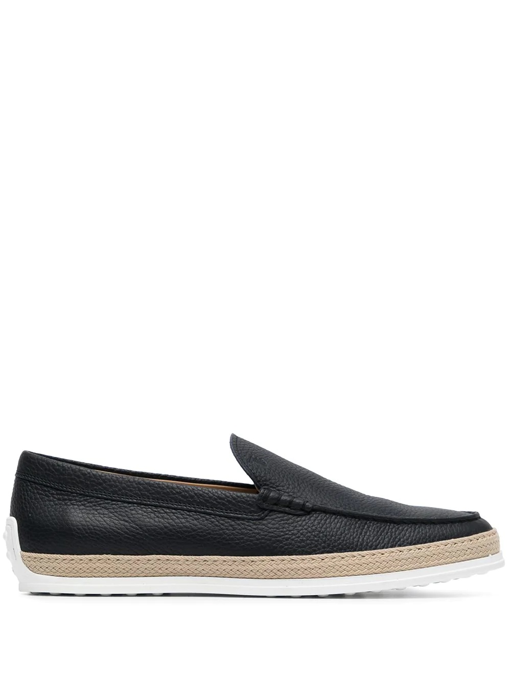 flat pebbled-sole espadrilles - 1