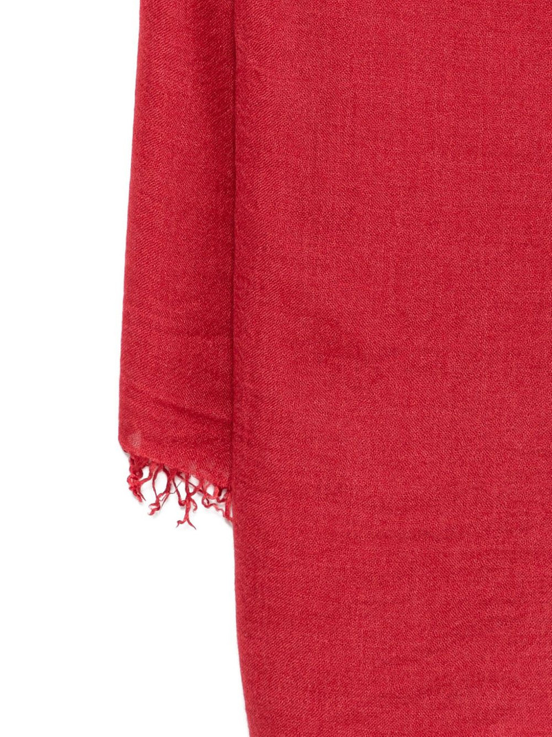 Faliero Sarti frayed-edge scarf outlook