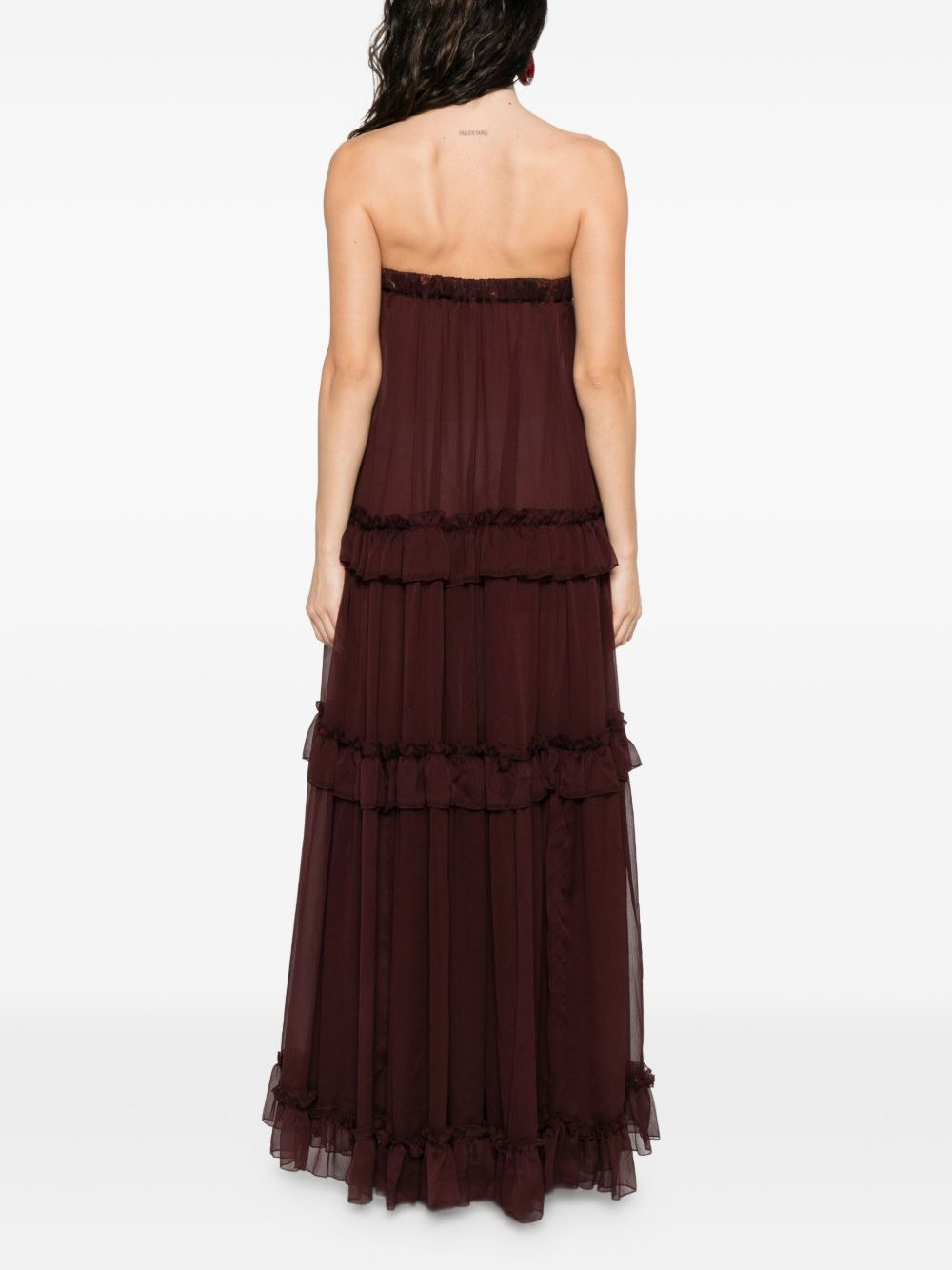 sequin-embellished maxi dress - 4