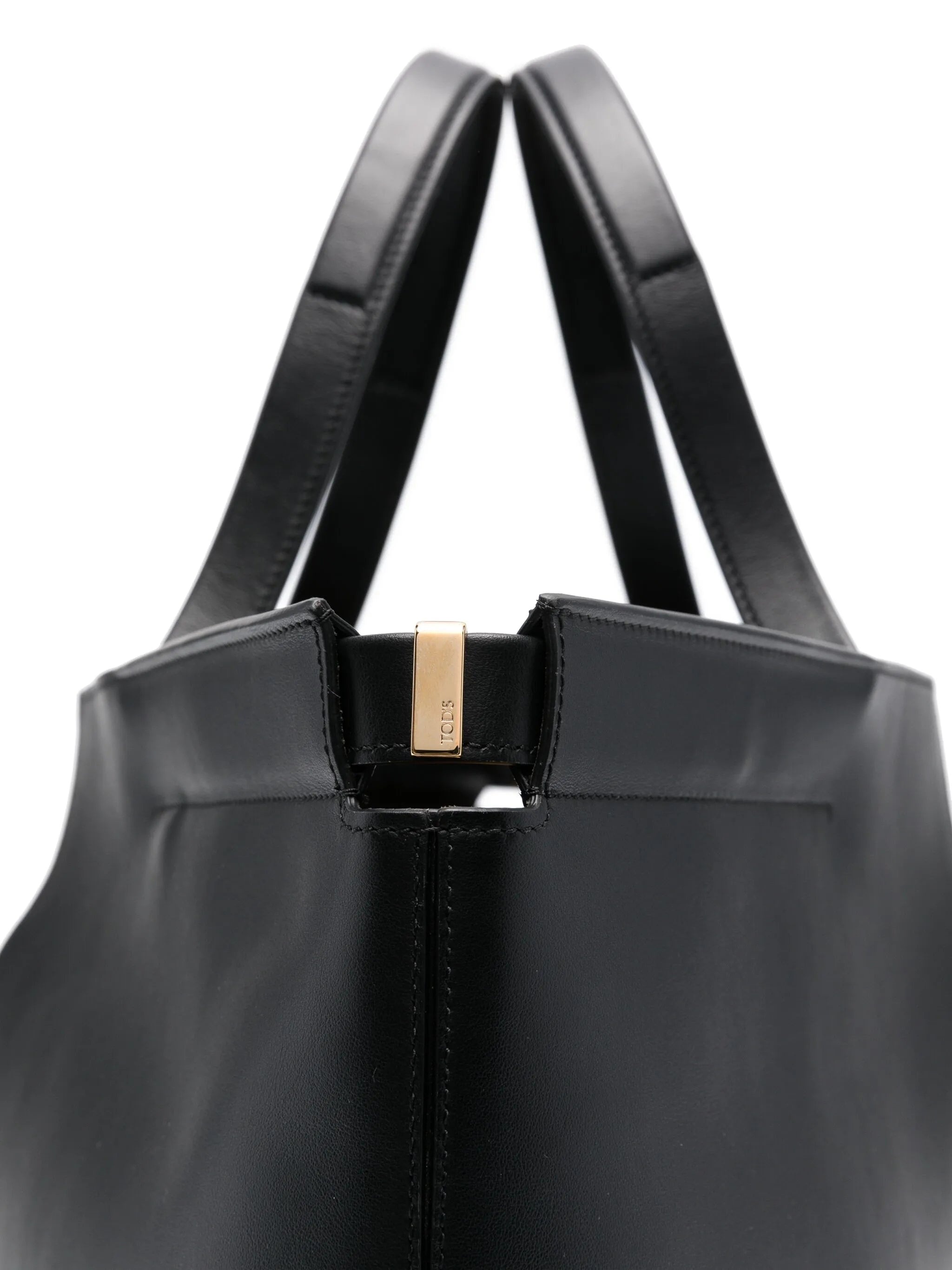 Medium Leather Tote Bag - 5