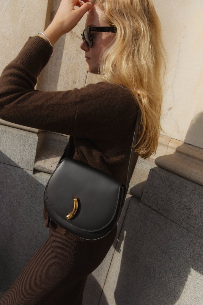 MACCHERONI SADDLE BAG BLACK - 8