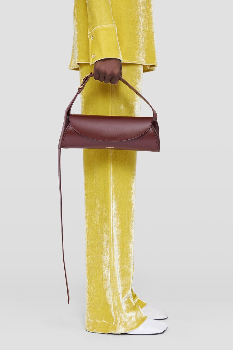 Jil Sander Yellow Small Cannolo Bag