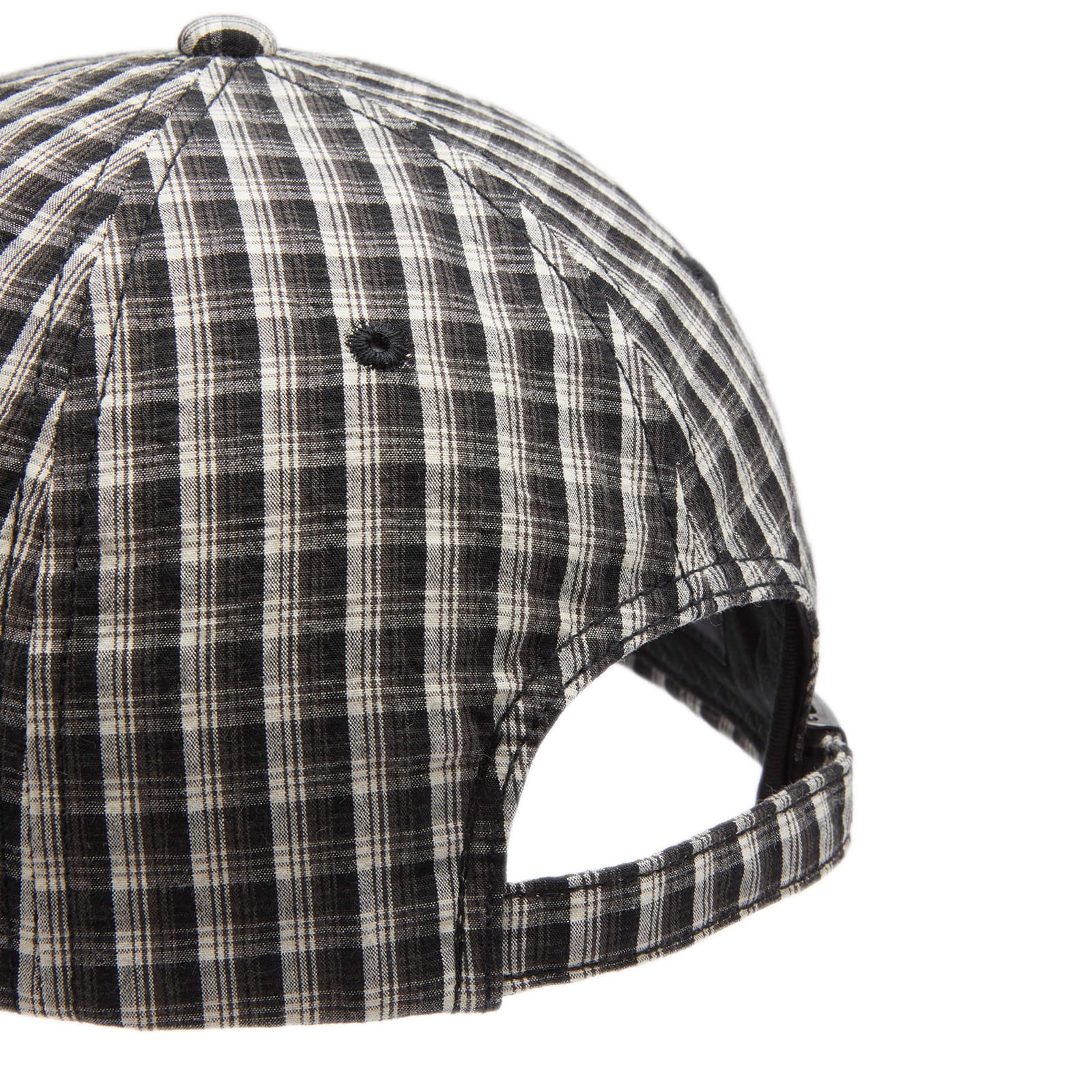 【NEIGHBORHOOD】GINGHAM HOMBRE CHECK DAD CAP ダッドキャップ Neighborhood Men's Gingham Hombre Check Dad Cap in Navy
