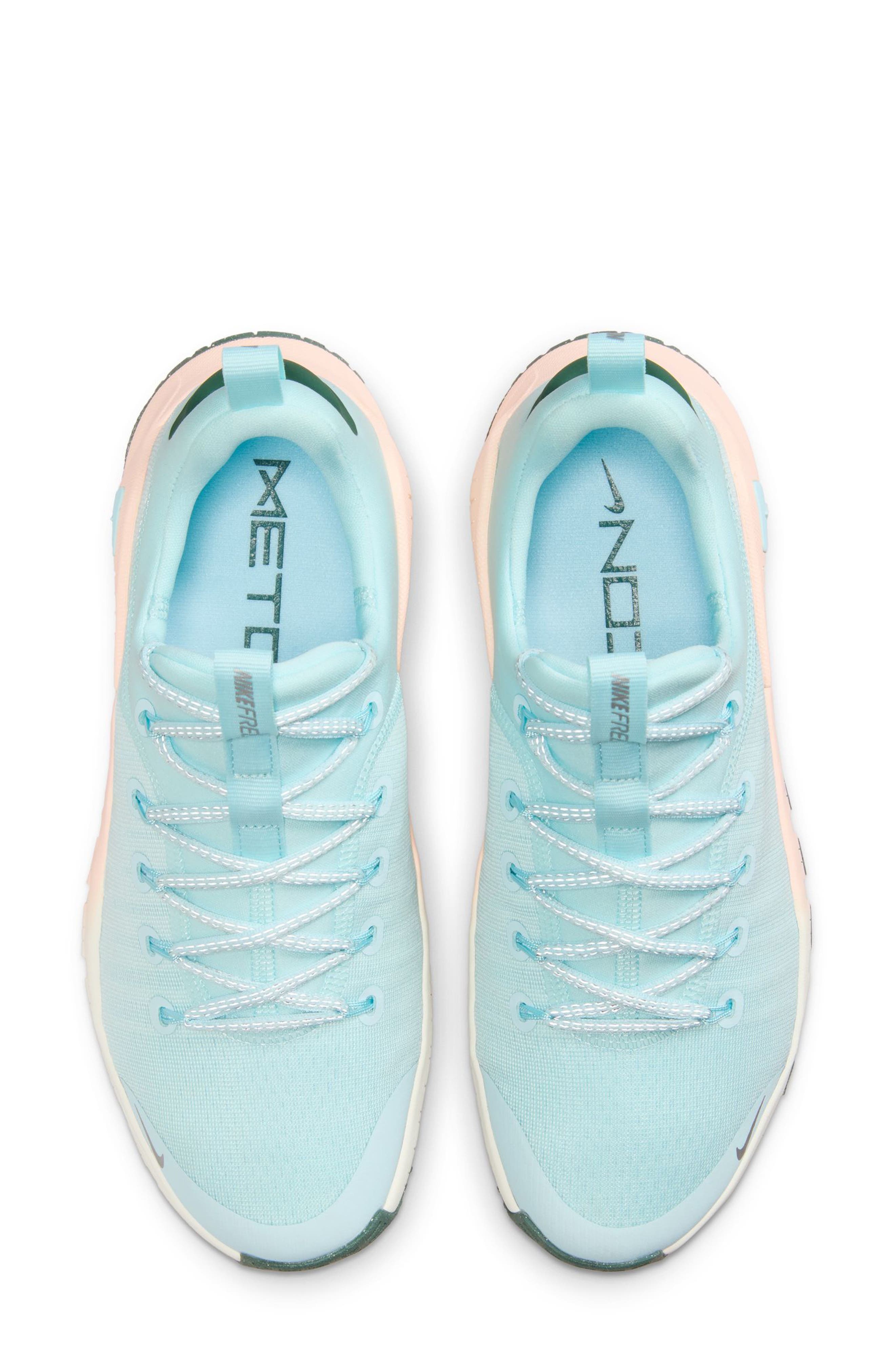 Nike Free Metcon 6 Training Shoe in Glacier Blue/Silver at Nordstrom - 3