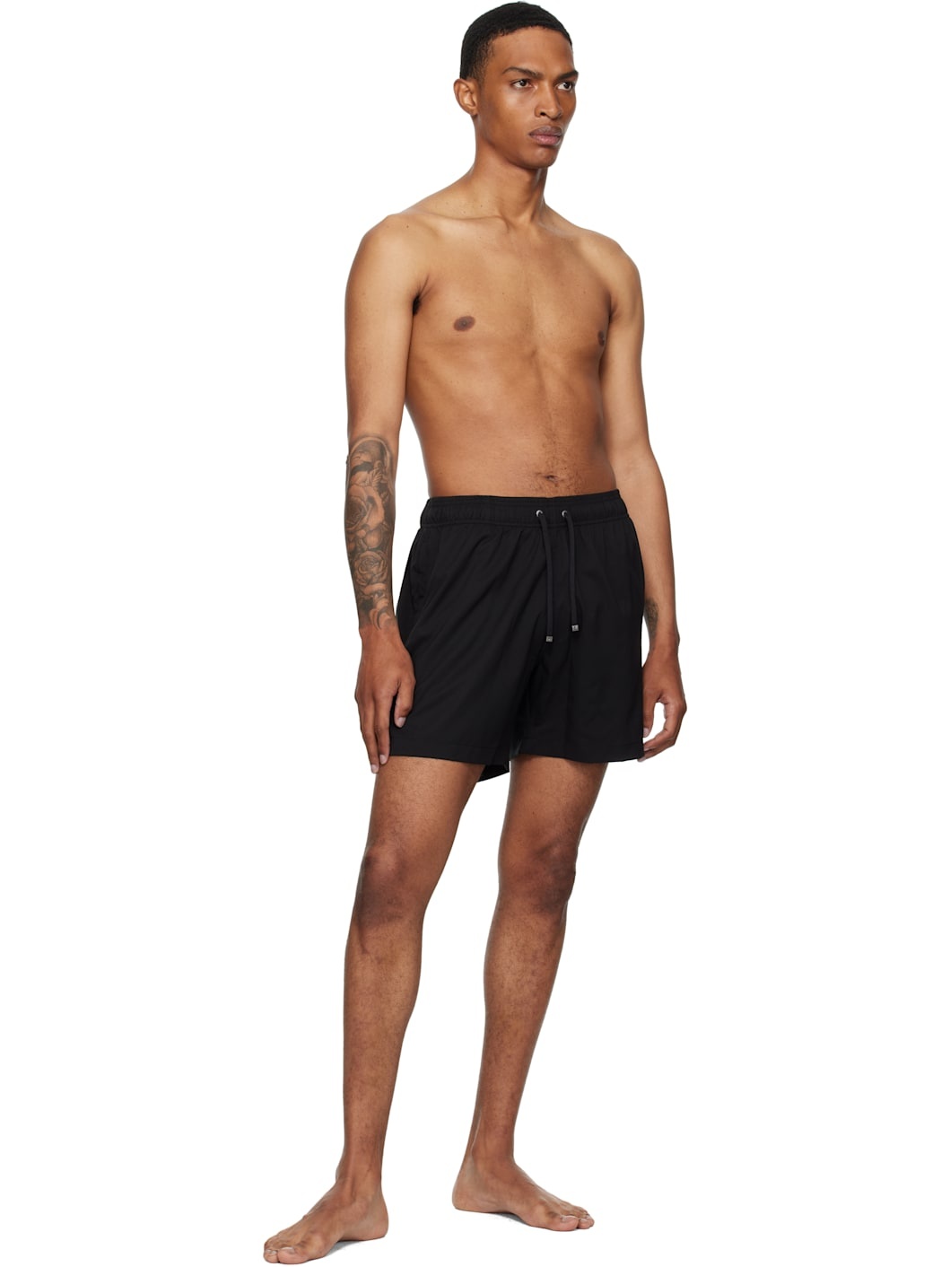 Black MA Core Logo Swim Shorts - 4