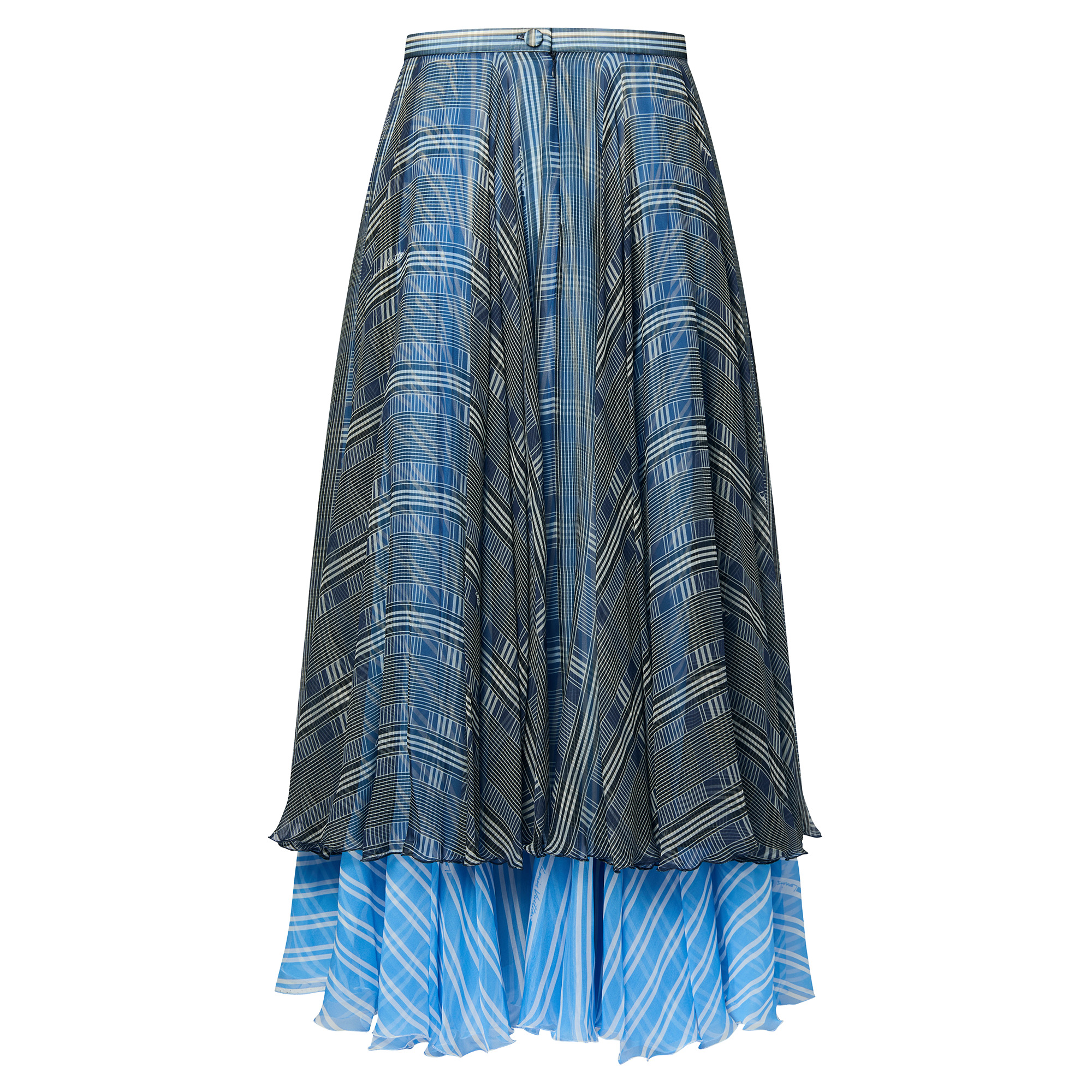 Graphic Tiered Skirt - 3