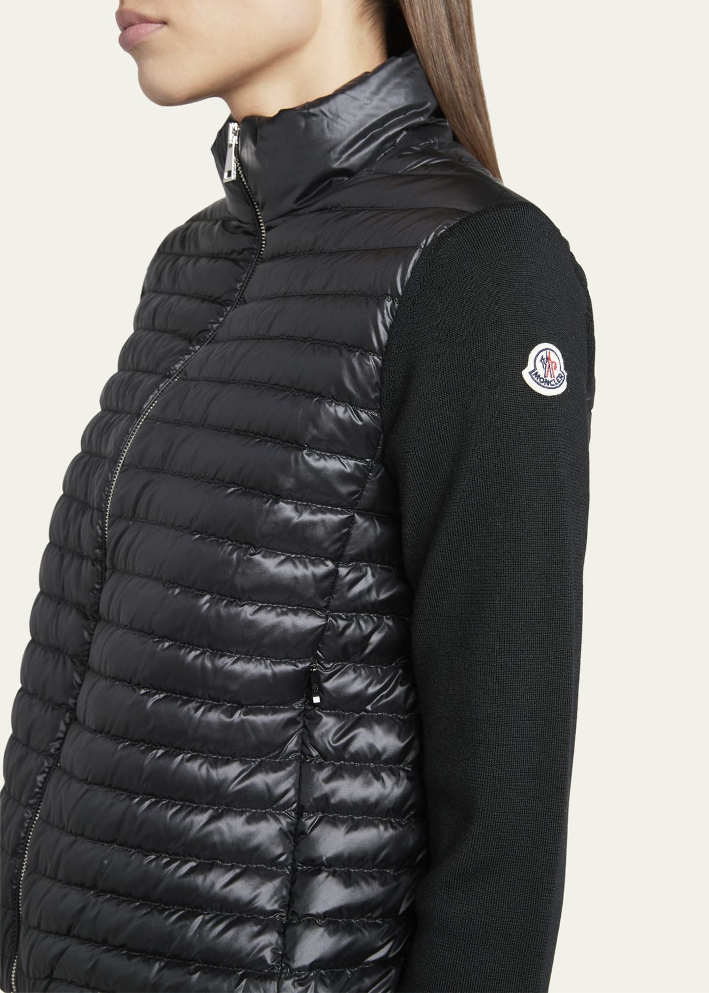 Hybrid Puffer Cardigan - 5