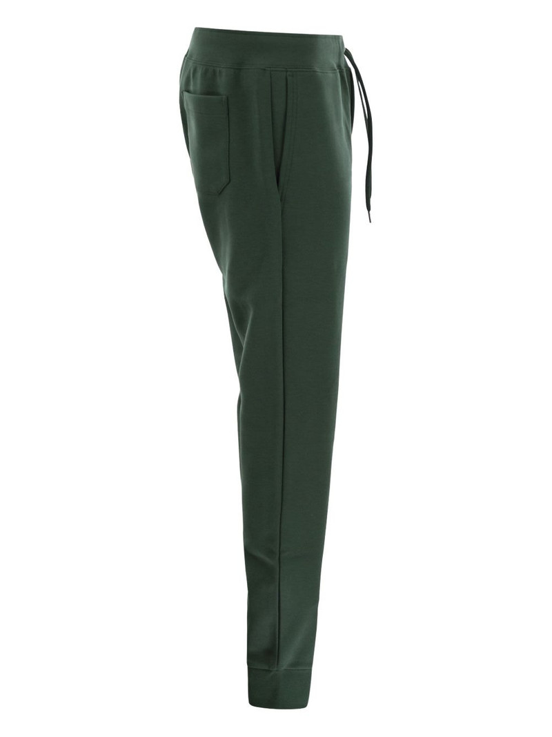 logo-embroidered trousers 3