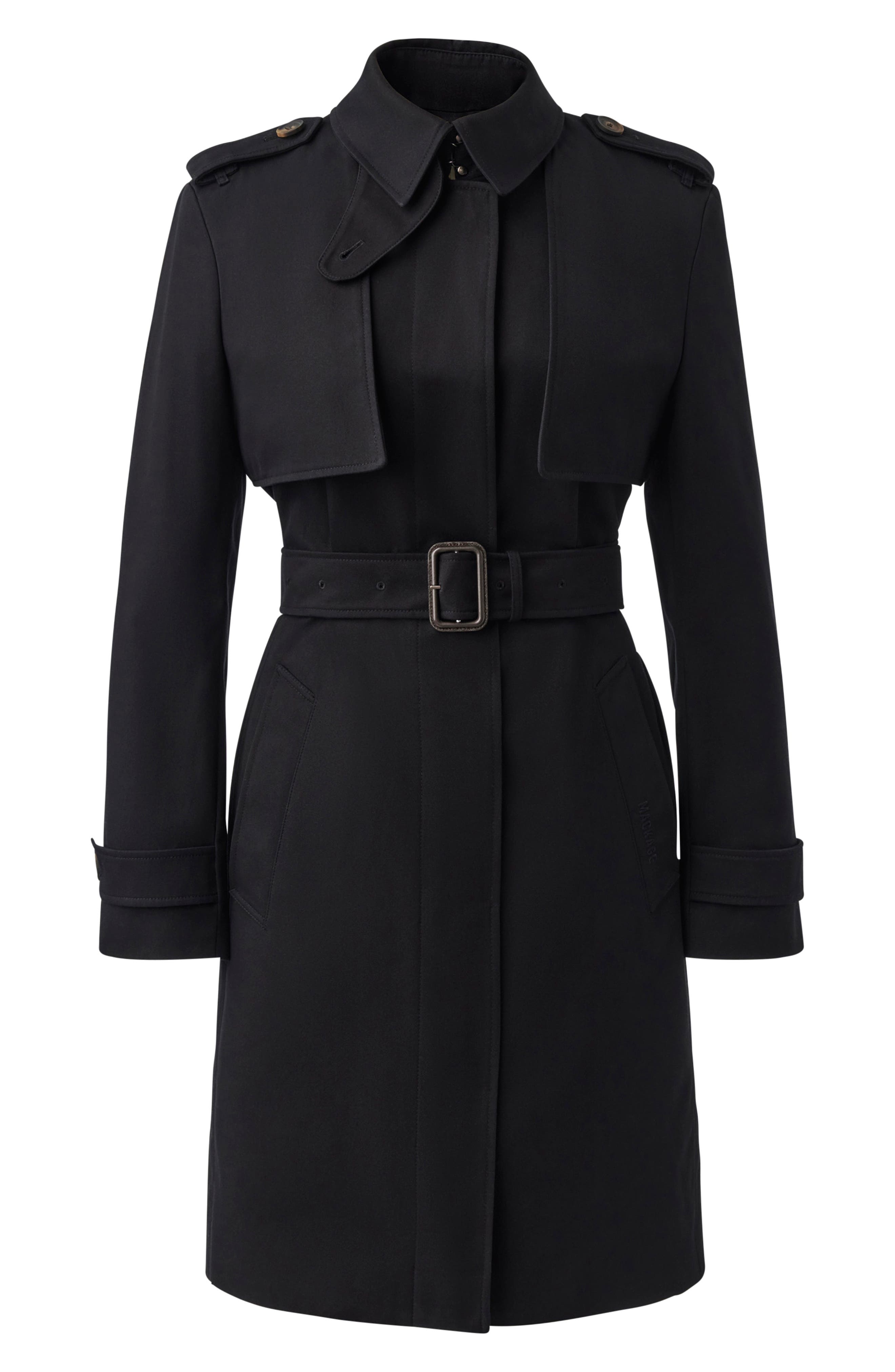 Mackage Winn 2-in-1 Insulated Trench Coat in Black at Nordstrom - 4