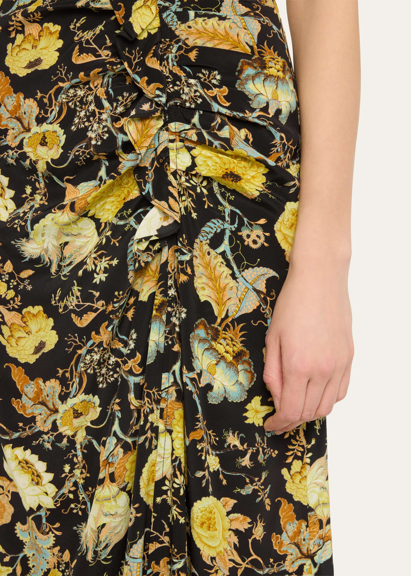 Lorna Floral Midi Dress - 5