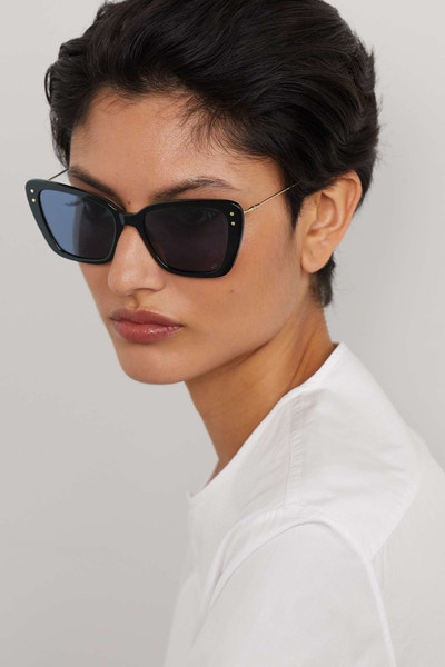 Dior MissDior B5I cat-eye acetate and gold-tone sunglasses outlook