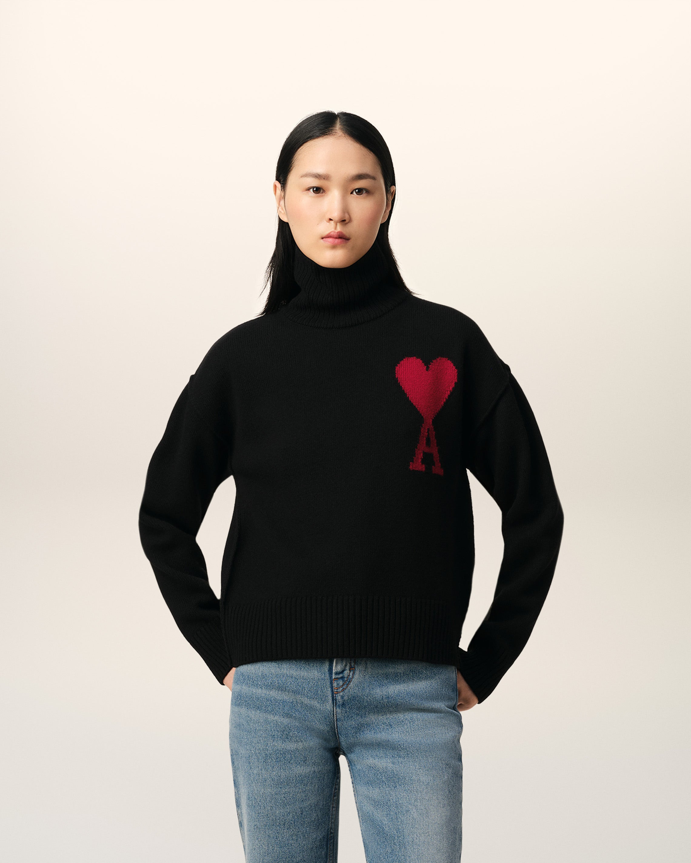 RED AMI DE COEUR SWEATER - 2