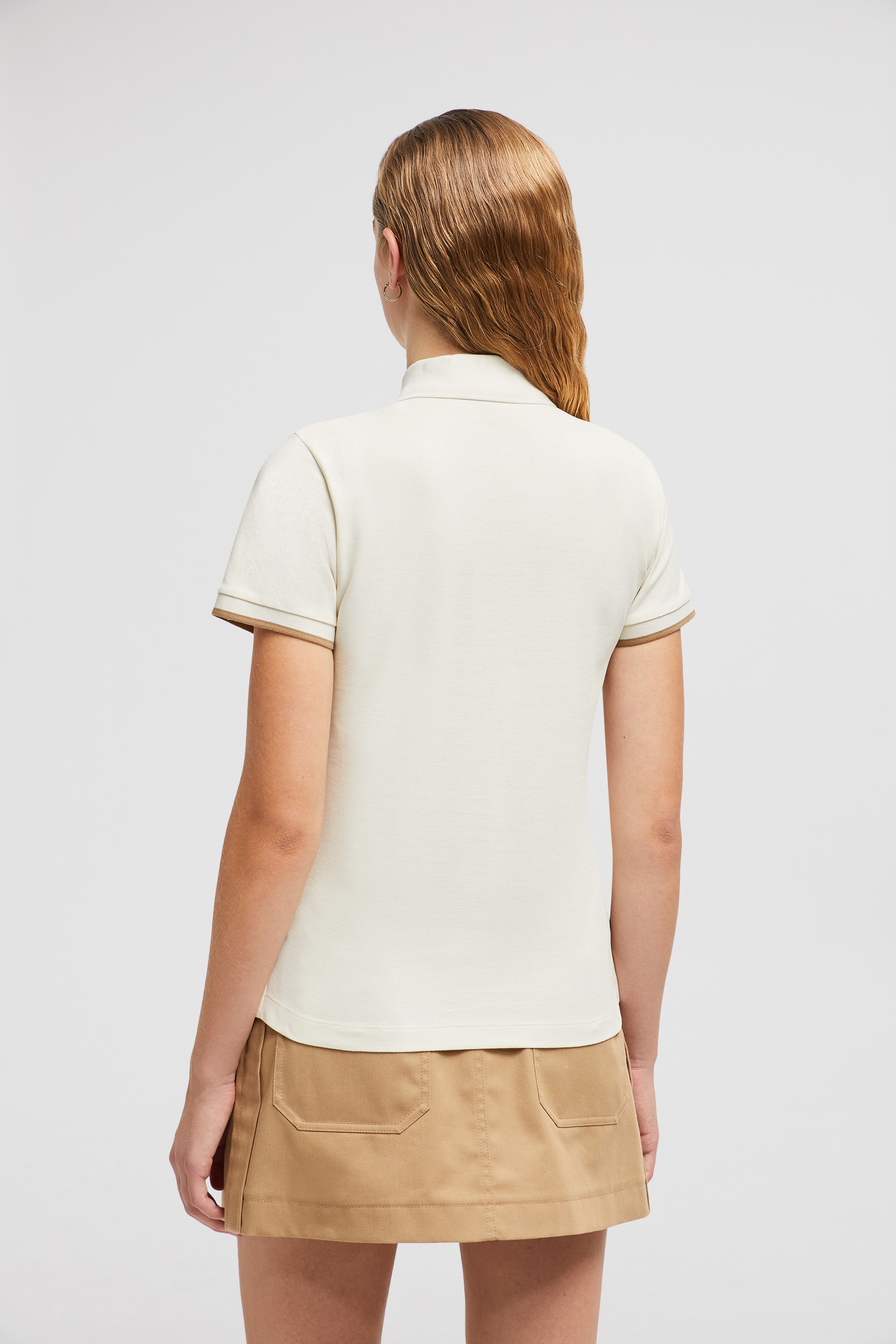 Logo Patch Cotton Piquet Polo Shirt - 5