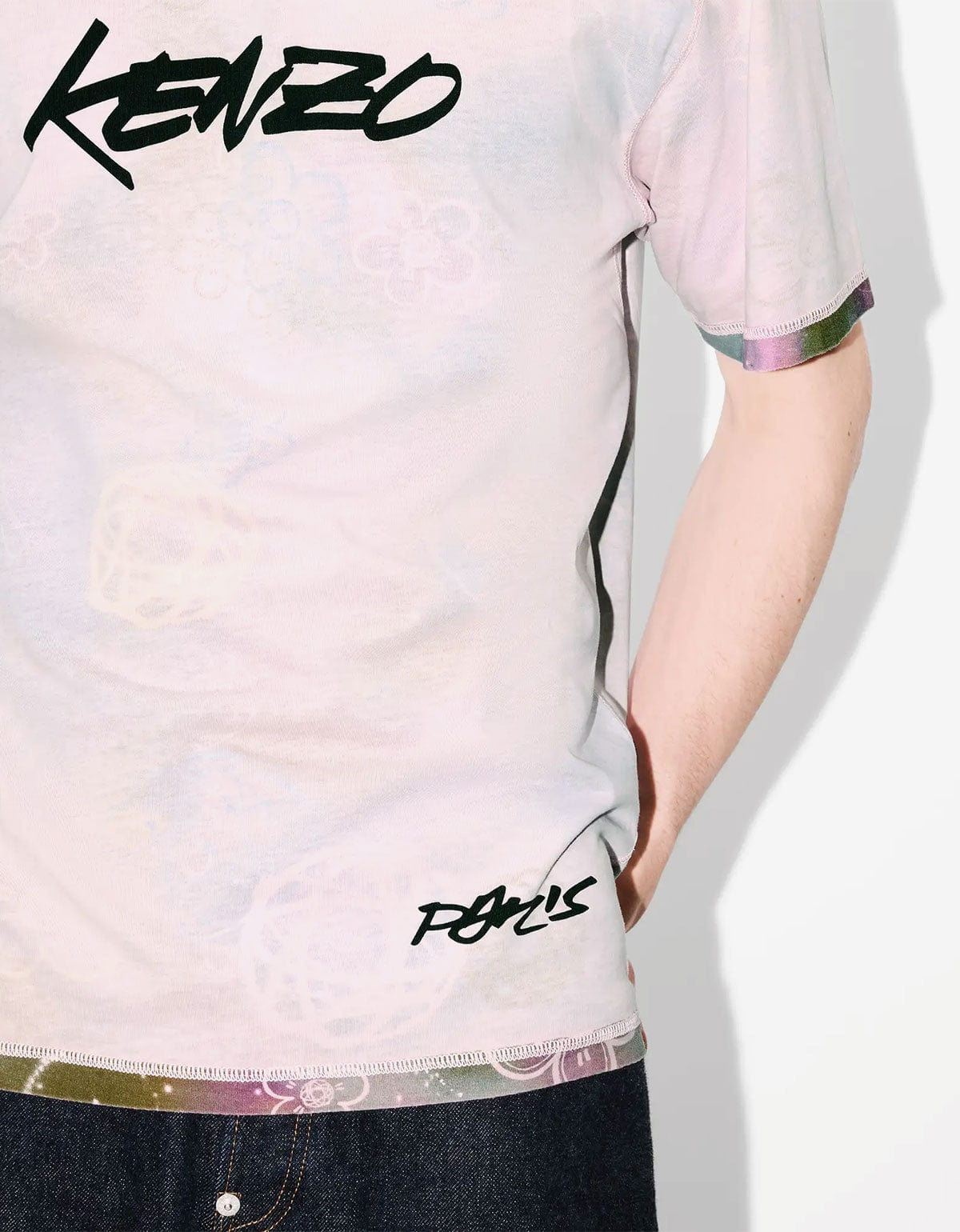 Kenzo x Futura 2000 Pink Reversible T-Shirt - 9
