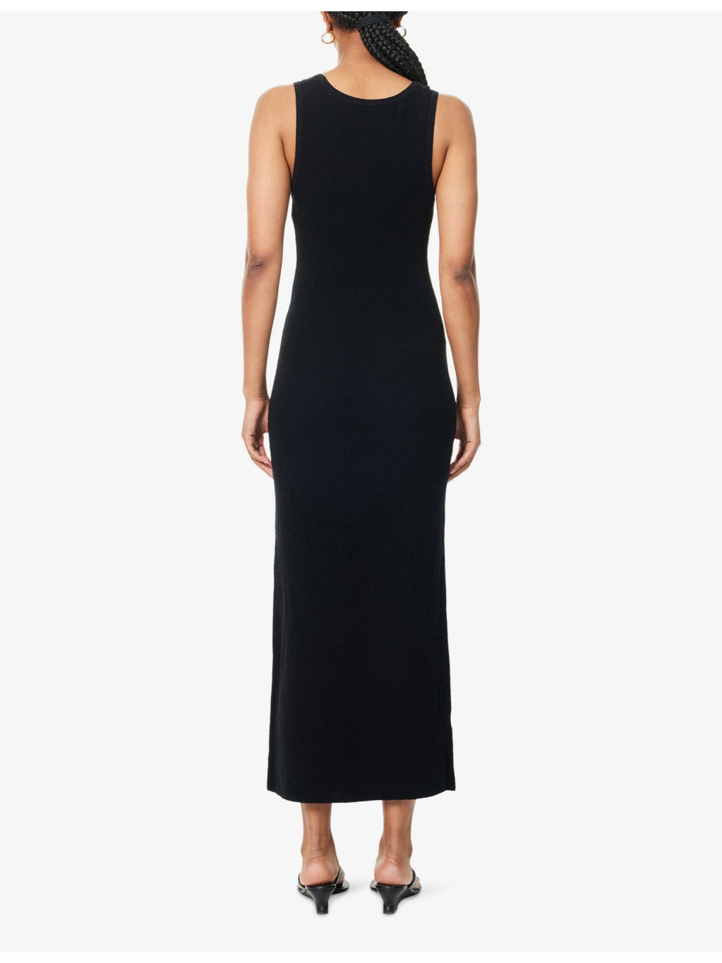 Chiara Scoop-Neck Stretch-Cotton Blend Midi Dress - 4