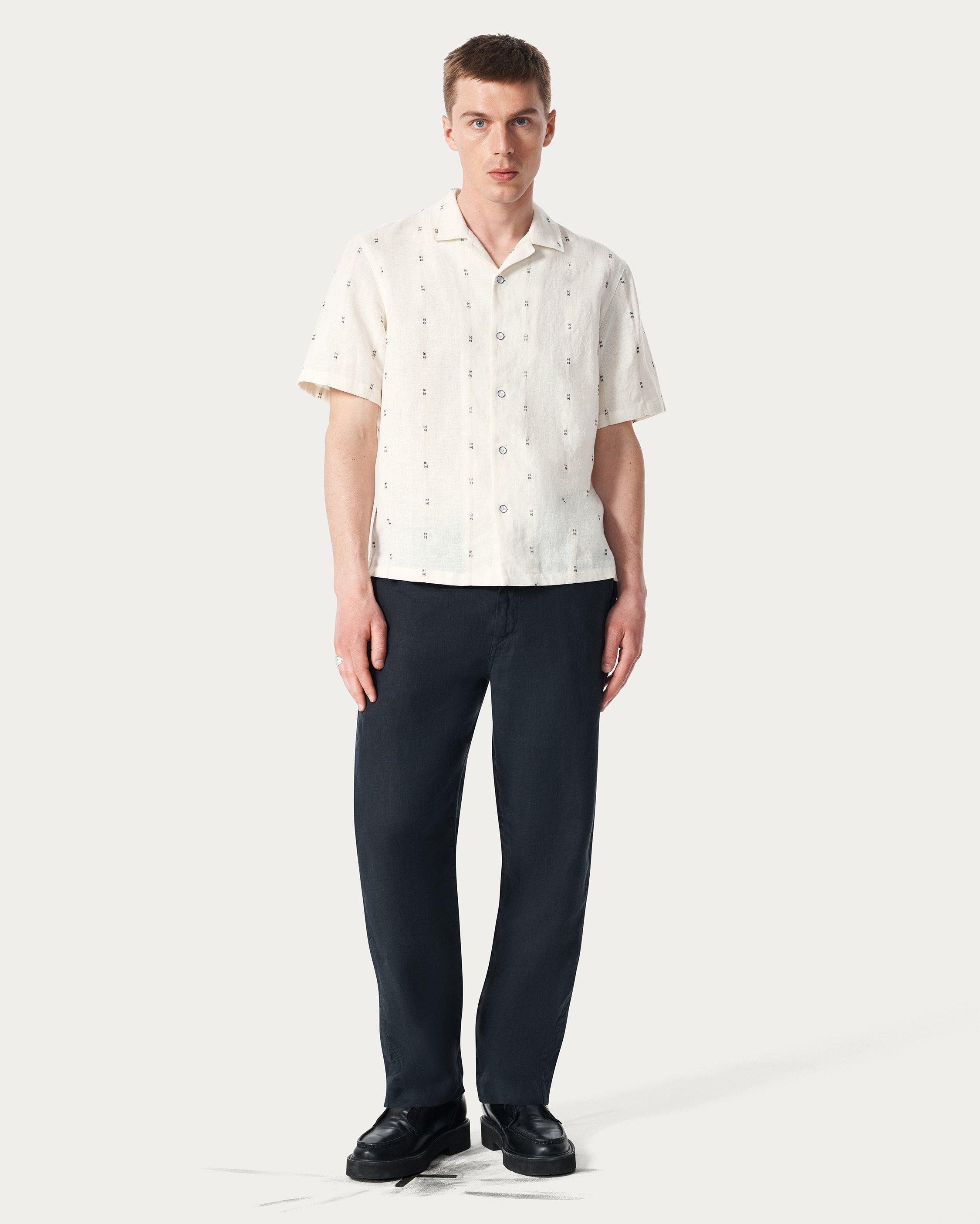 Avery Embroidered Camp Shirt - 3