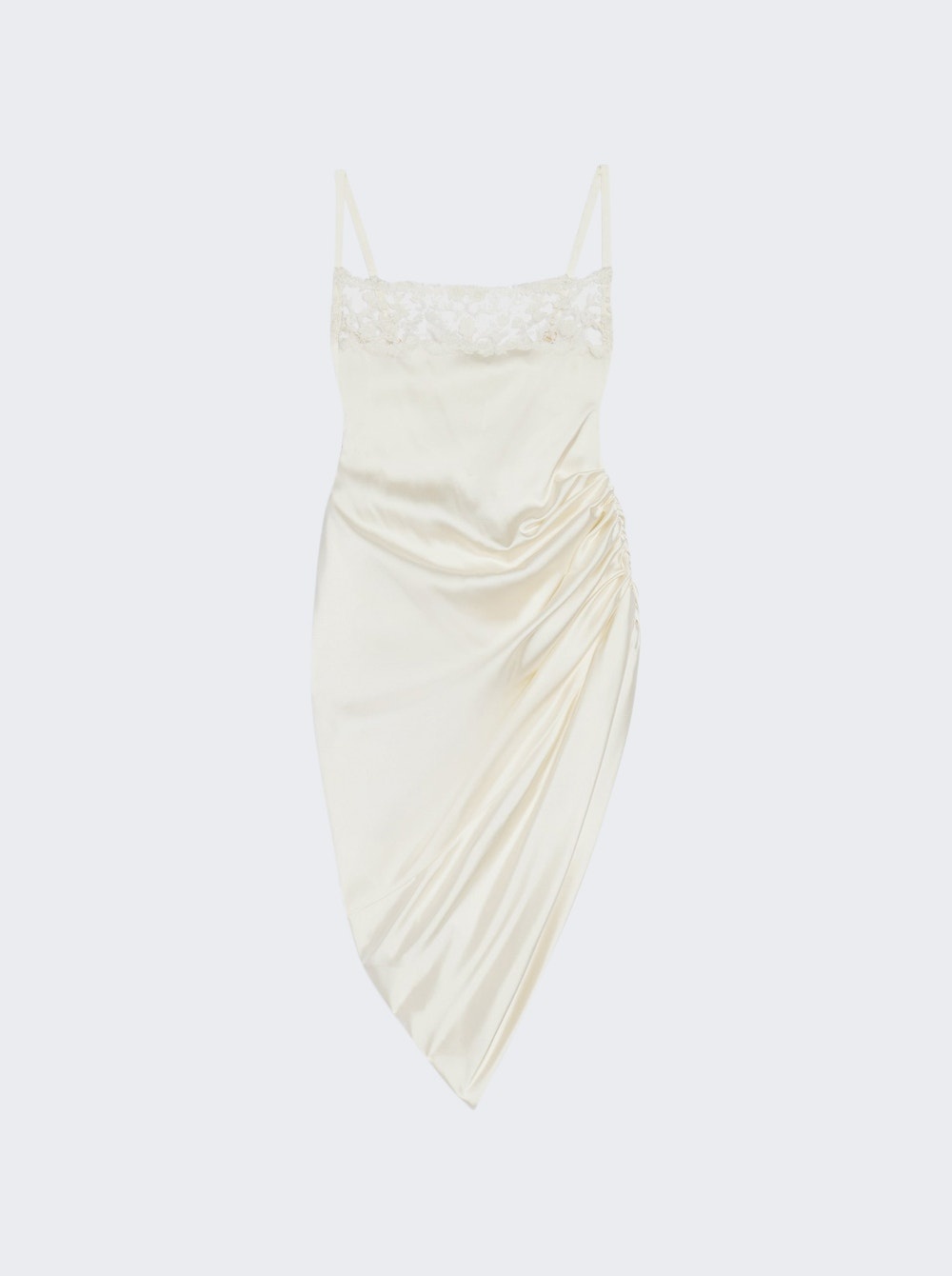 La Saudade Mini Dress Off-white - 1