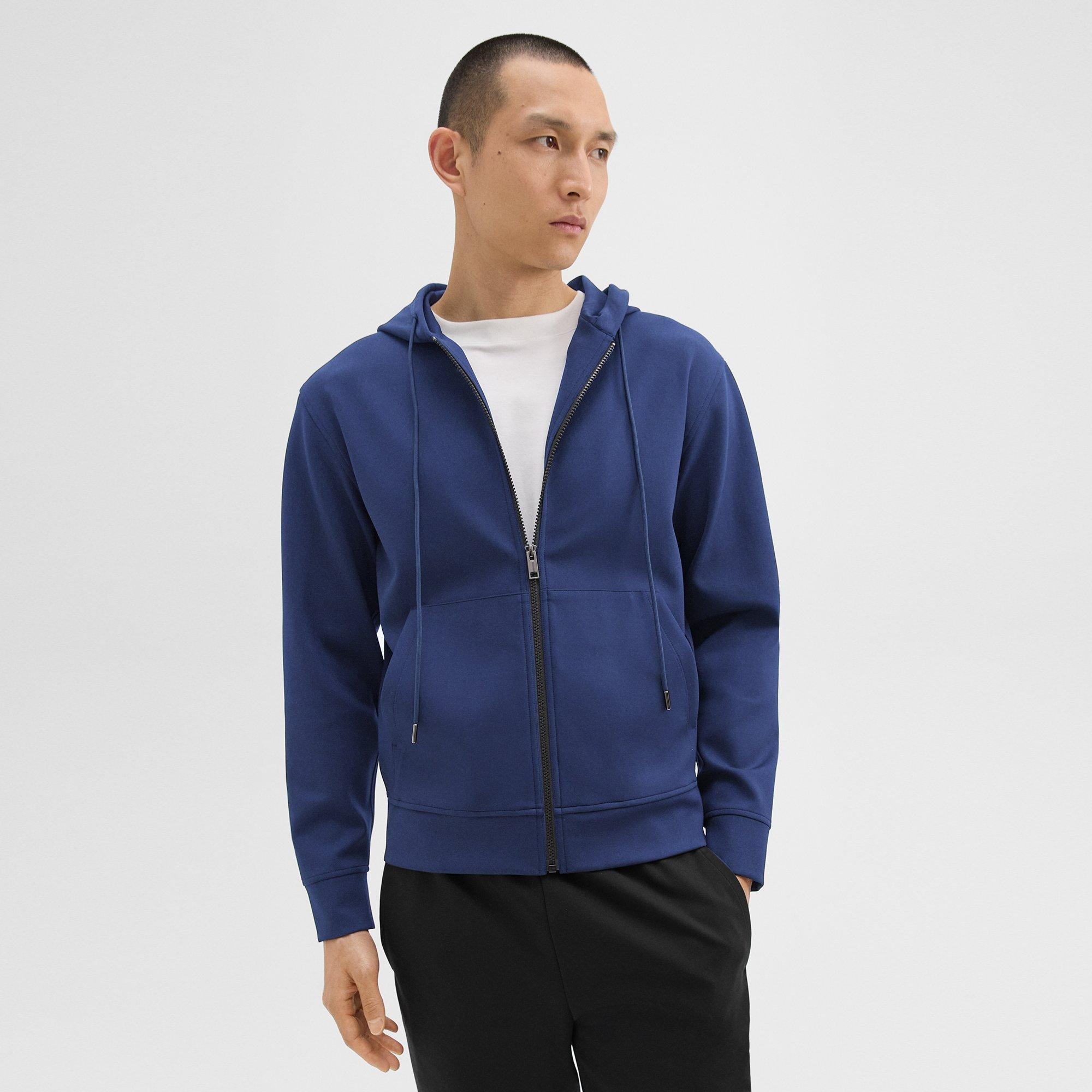 Zip-Up Hoodie in Scuba - 2