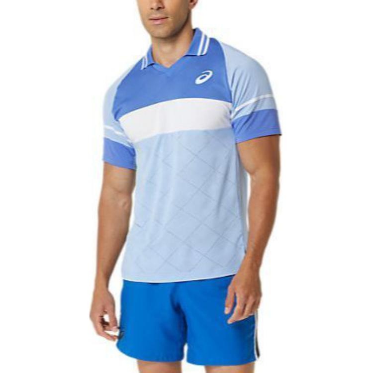 ASICS Match Actibreeze Polo Shirt 'Sapphire' 2041A283-403 - 2